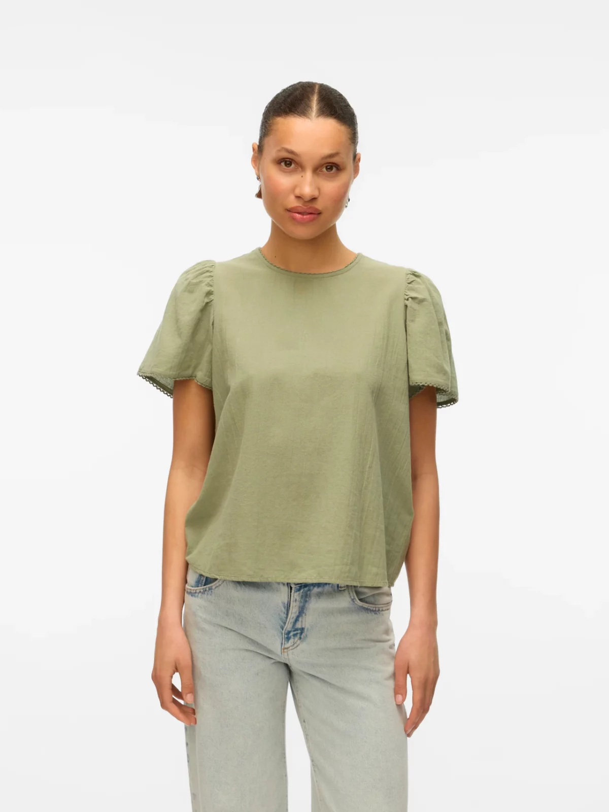 VMPRETTY SS TOP Hedge Green