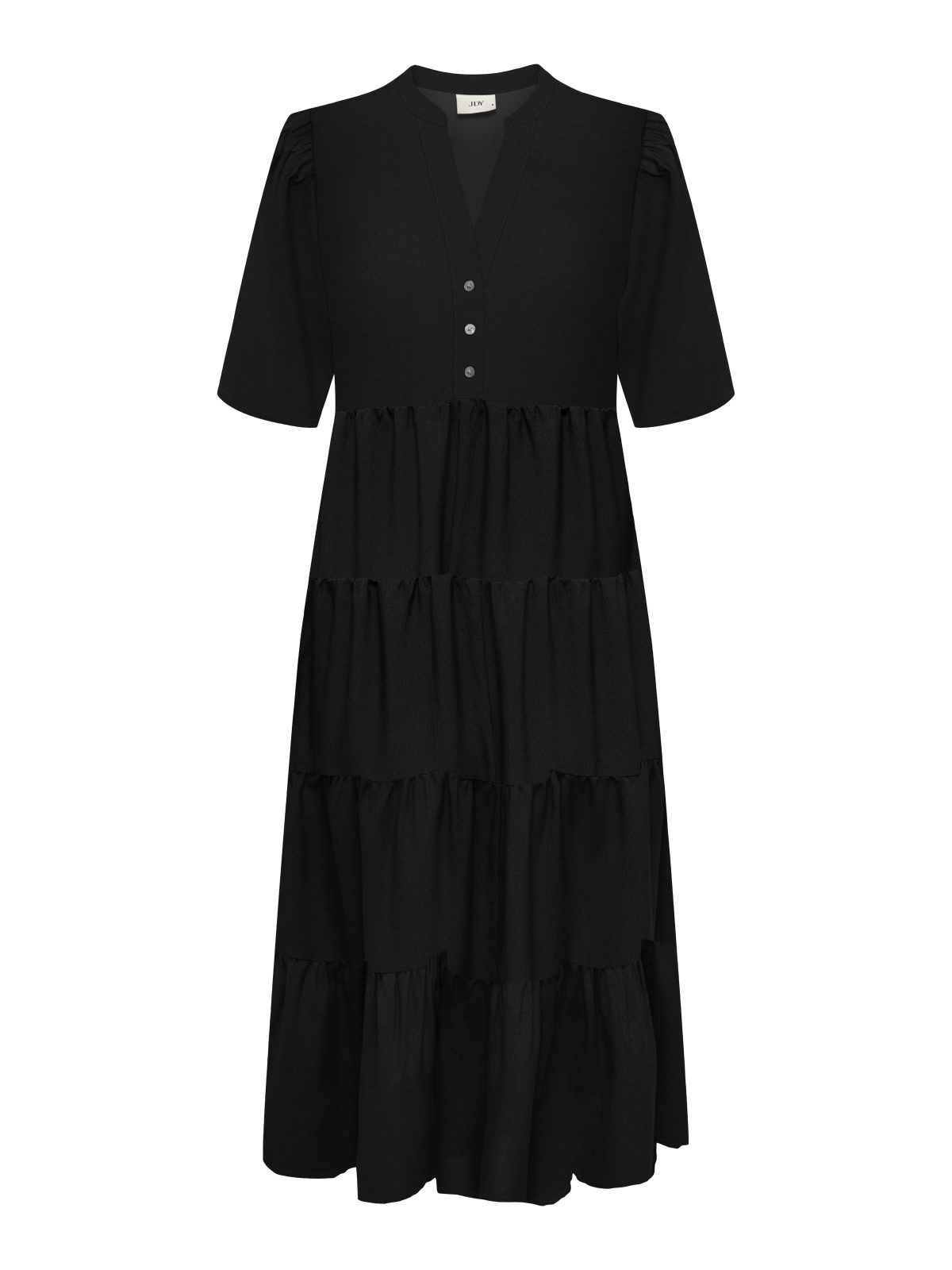 JDYTROYA LIFE 2/4 MIDI DRESS Black