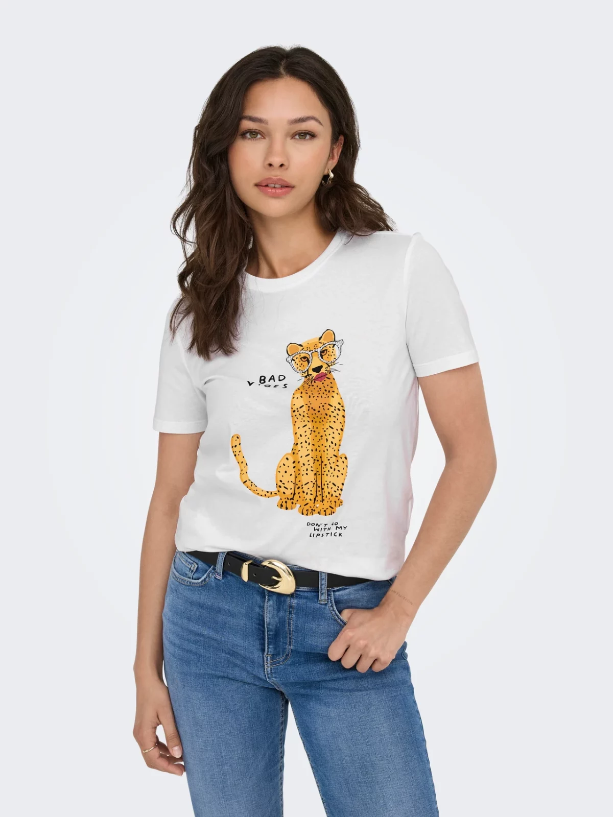ONLBARIA REG S/S TOP Lipstick - Bild 5