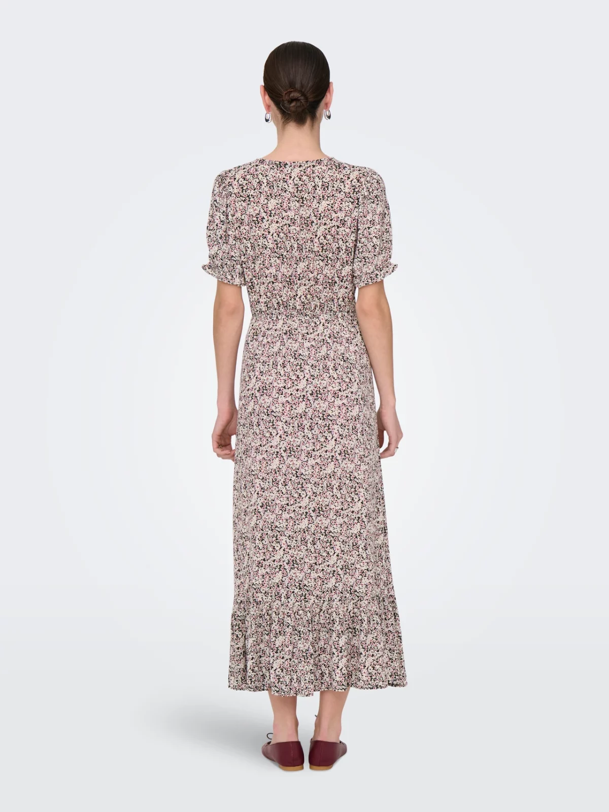 ONLCHIANTI S/S LONG DRESS Rainy Day - Bild 4
