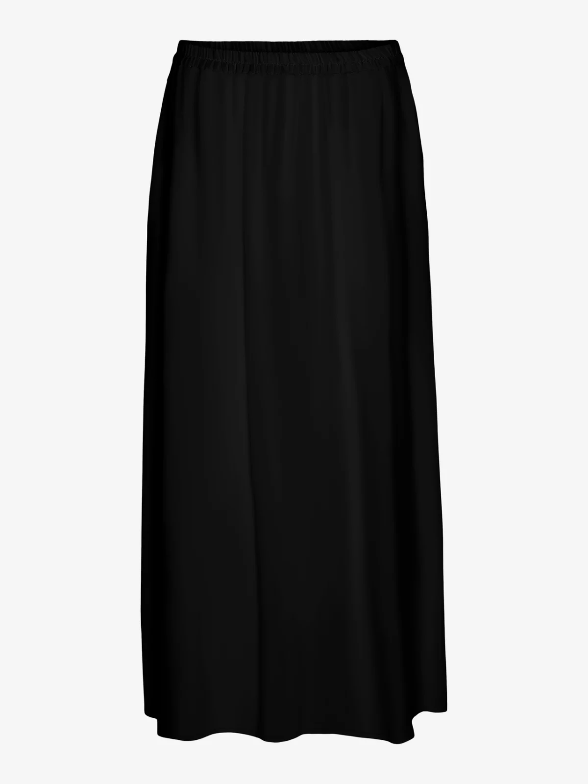 VMEASY JOY MAXI SLIT SKIRT Black