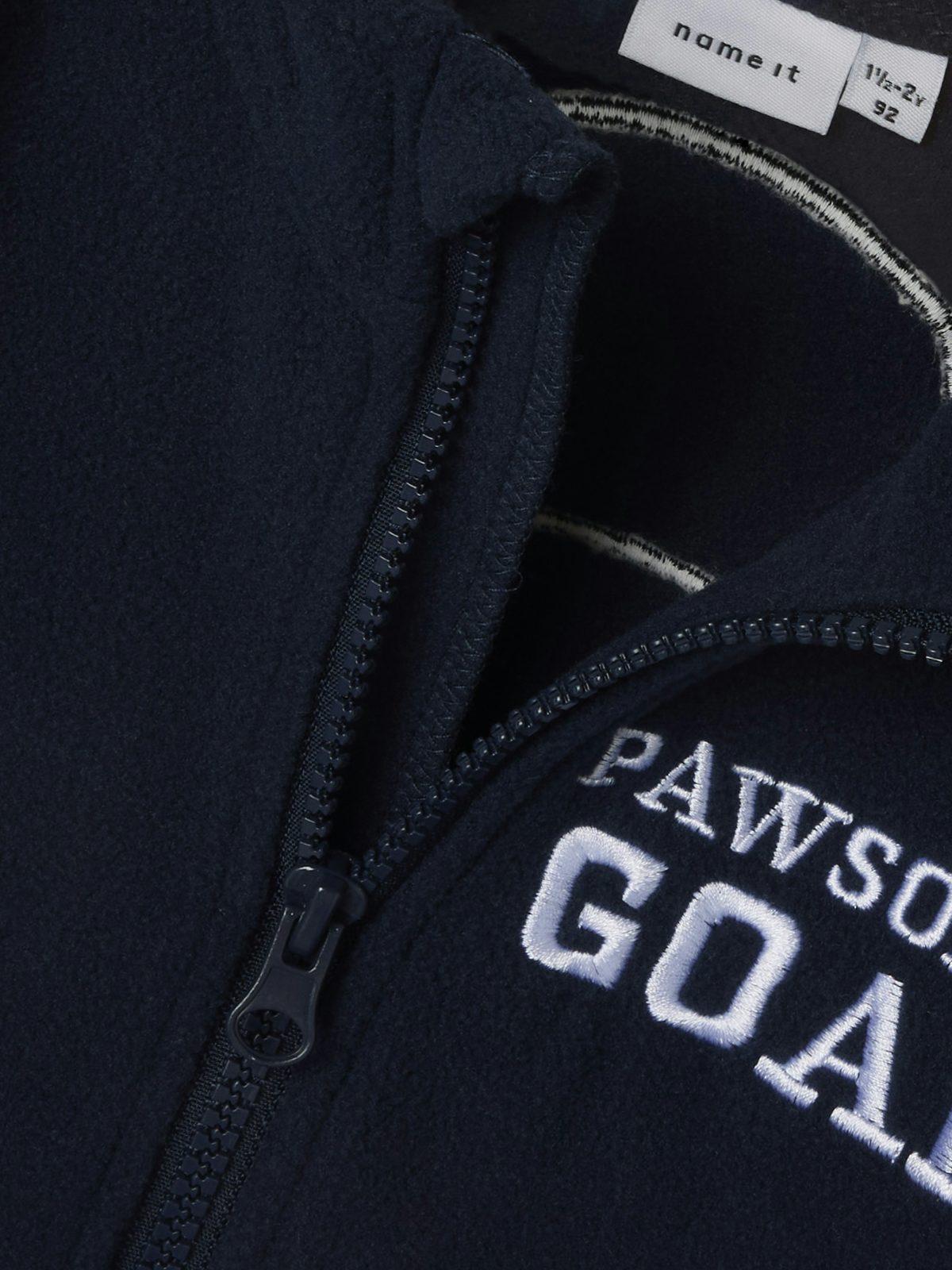 NMMJOHAN PAW FLEECE Navy Blazer - Bild 3