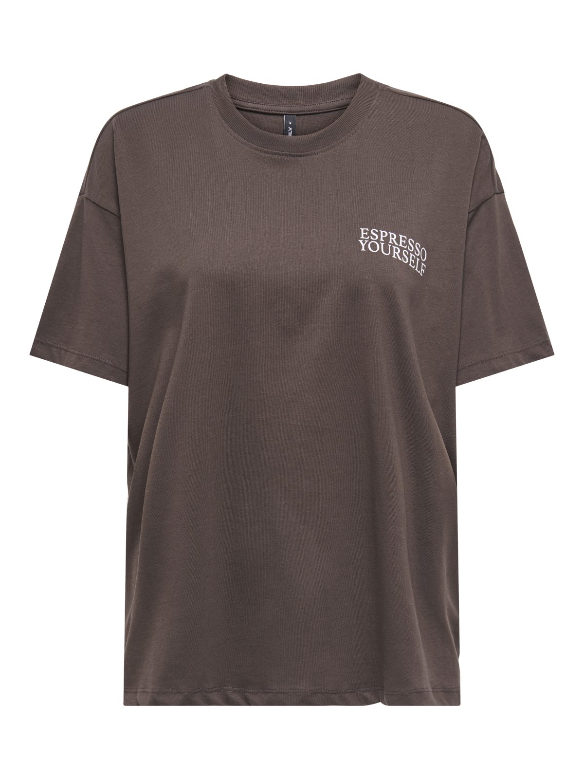 ONLVIVVI LIFE S/S LOVELY TOP Espresso Yourself