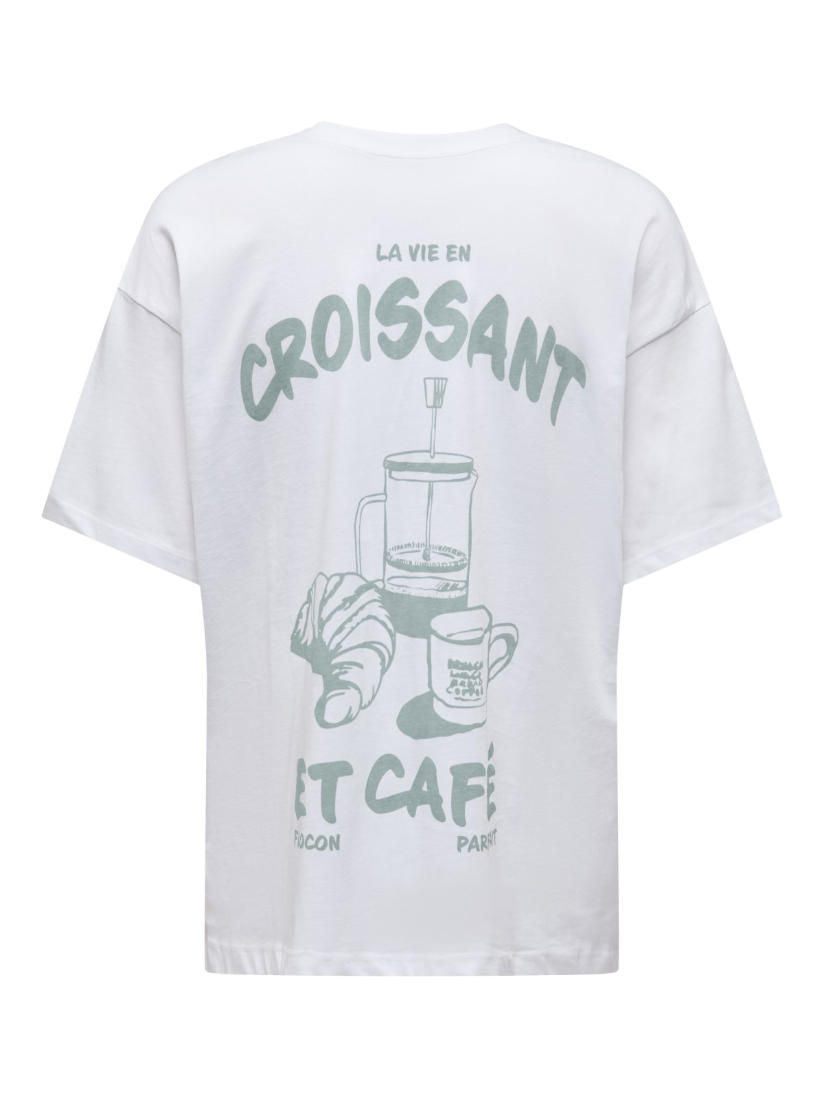 ONLVIVVI LIFE S/S LOVELY TOP Shiny Croissant - Bild 2