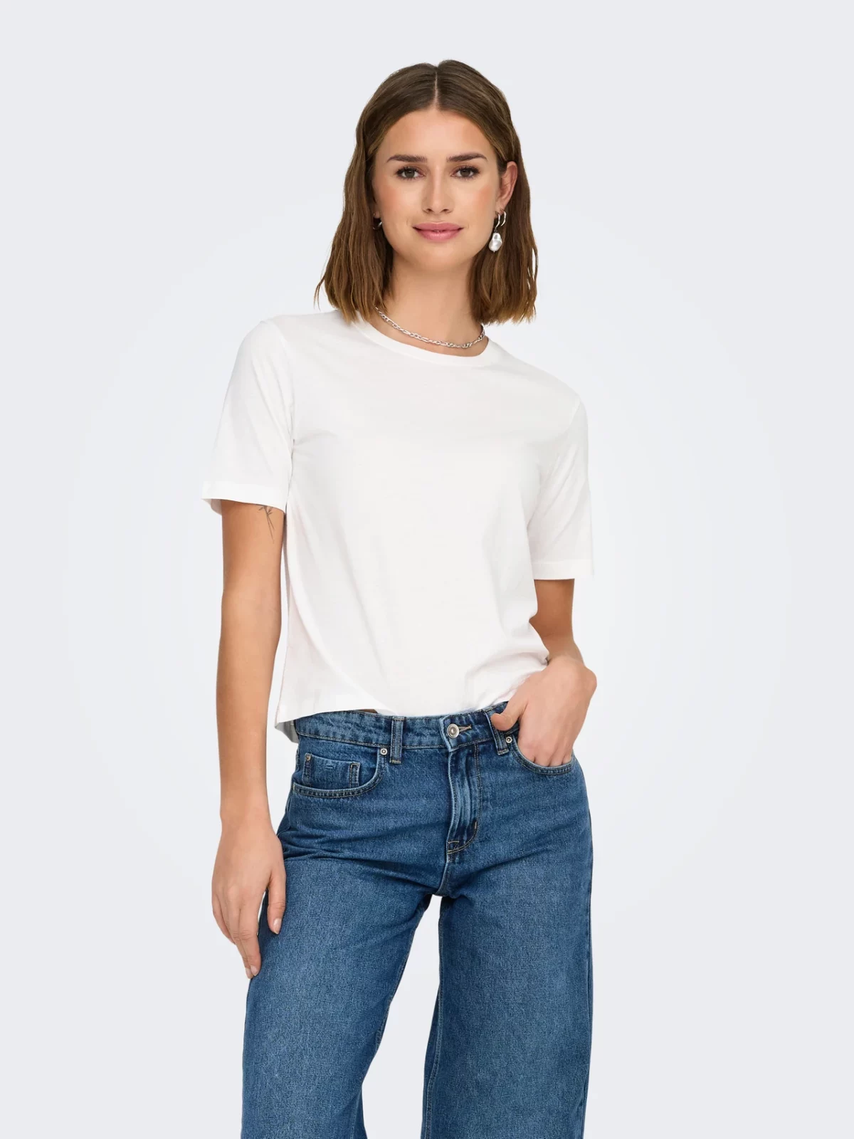 JDYREX S/S TOP Cloud Dancer - Bild 3