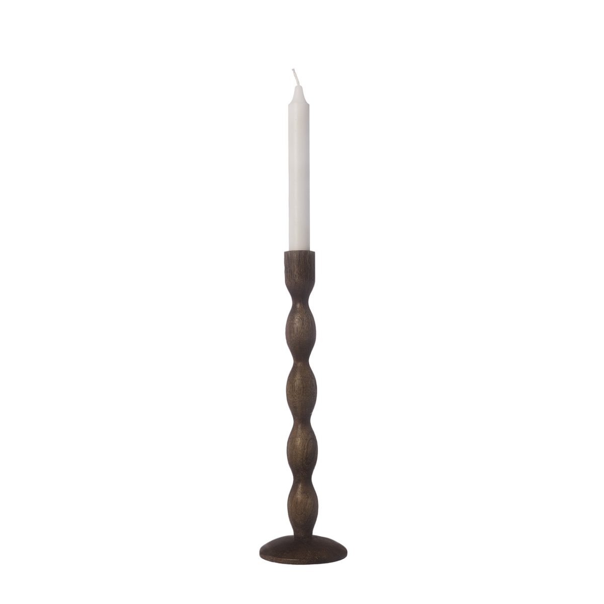 Ernst Ljusstake Mörkt Trä 31cm