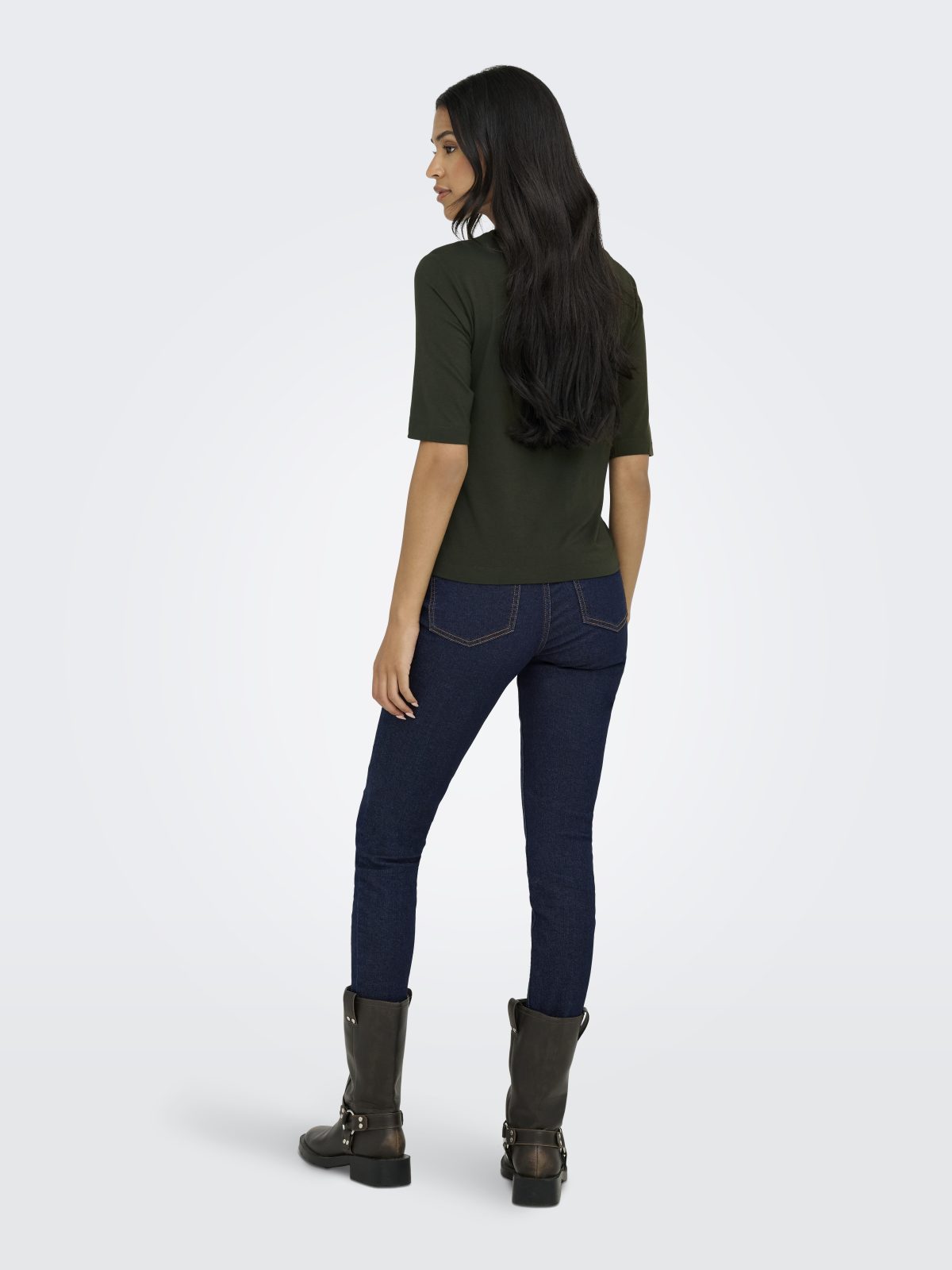 JDYMILA S/S LOOSE O-NECK TOP Rosin - Bild 6