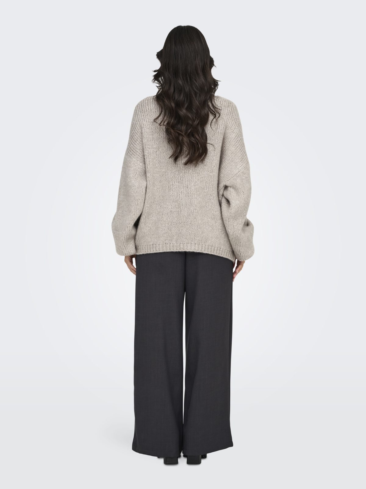 JDYDINEA L/S REVERSIBLE PULLOVER Chateau Gray - Bild 6