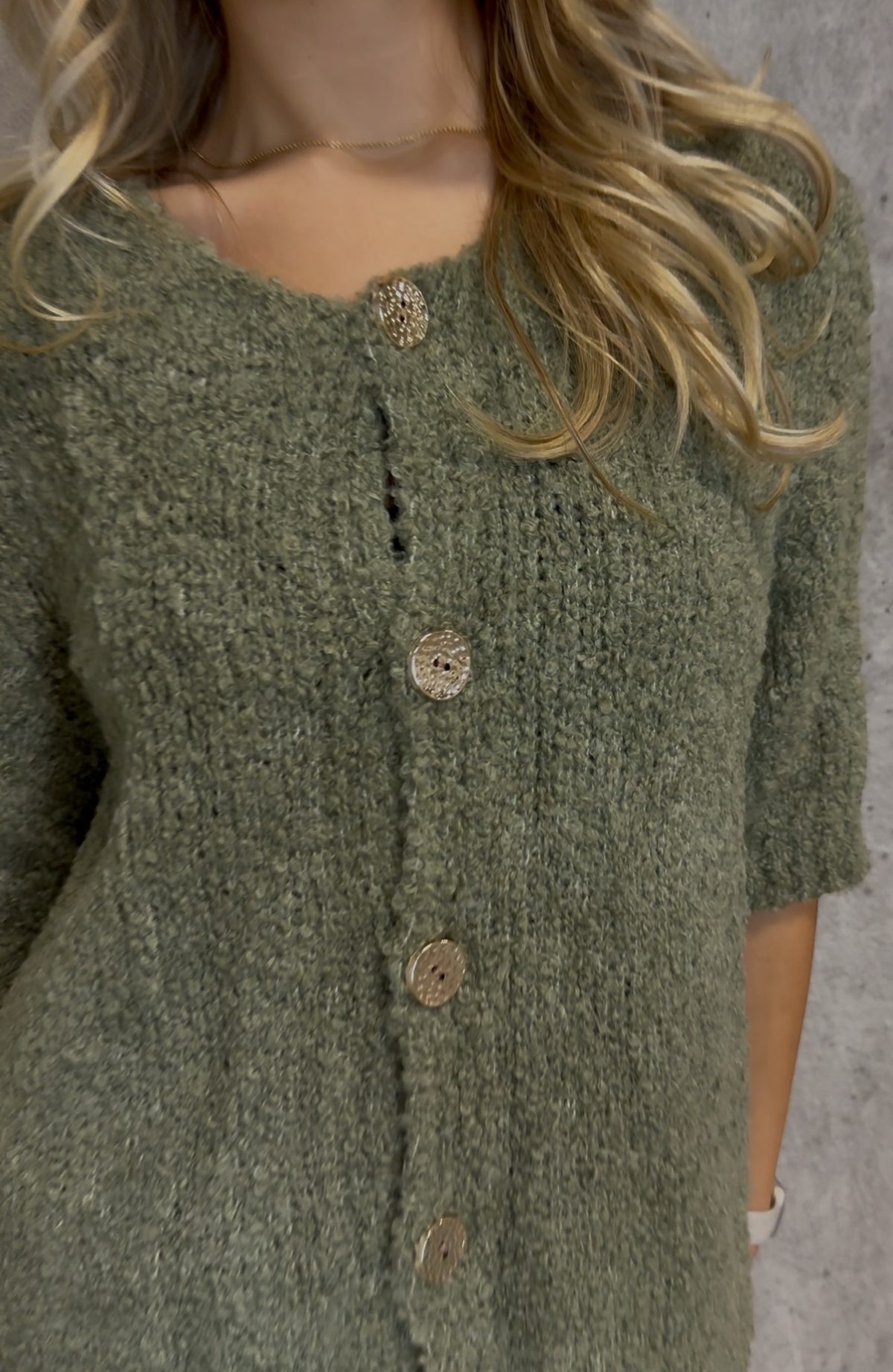 JÖRLEVIK JULIETTE CARDIGAN Army - Bild 2