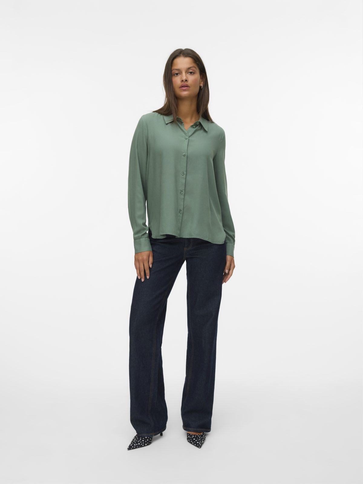 VMBUMPY L/S BASIC SHIRT Laurel Wreath - Bild 2