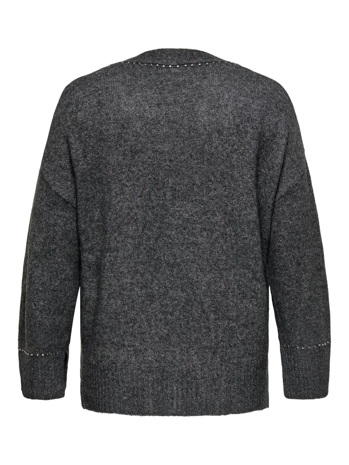 CARELSIE STUDS CARDIGAN Medium Grey - Bild 2