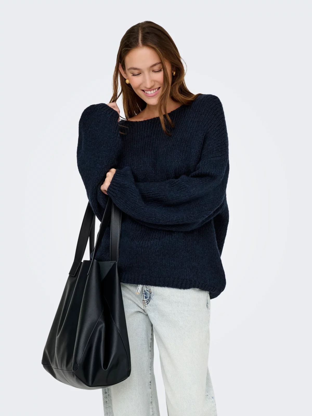 JDYDINEA L/S REVERSIBLE PULLOVER Total Eclipse - Bild 3