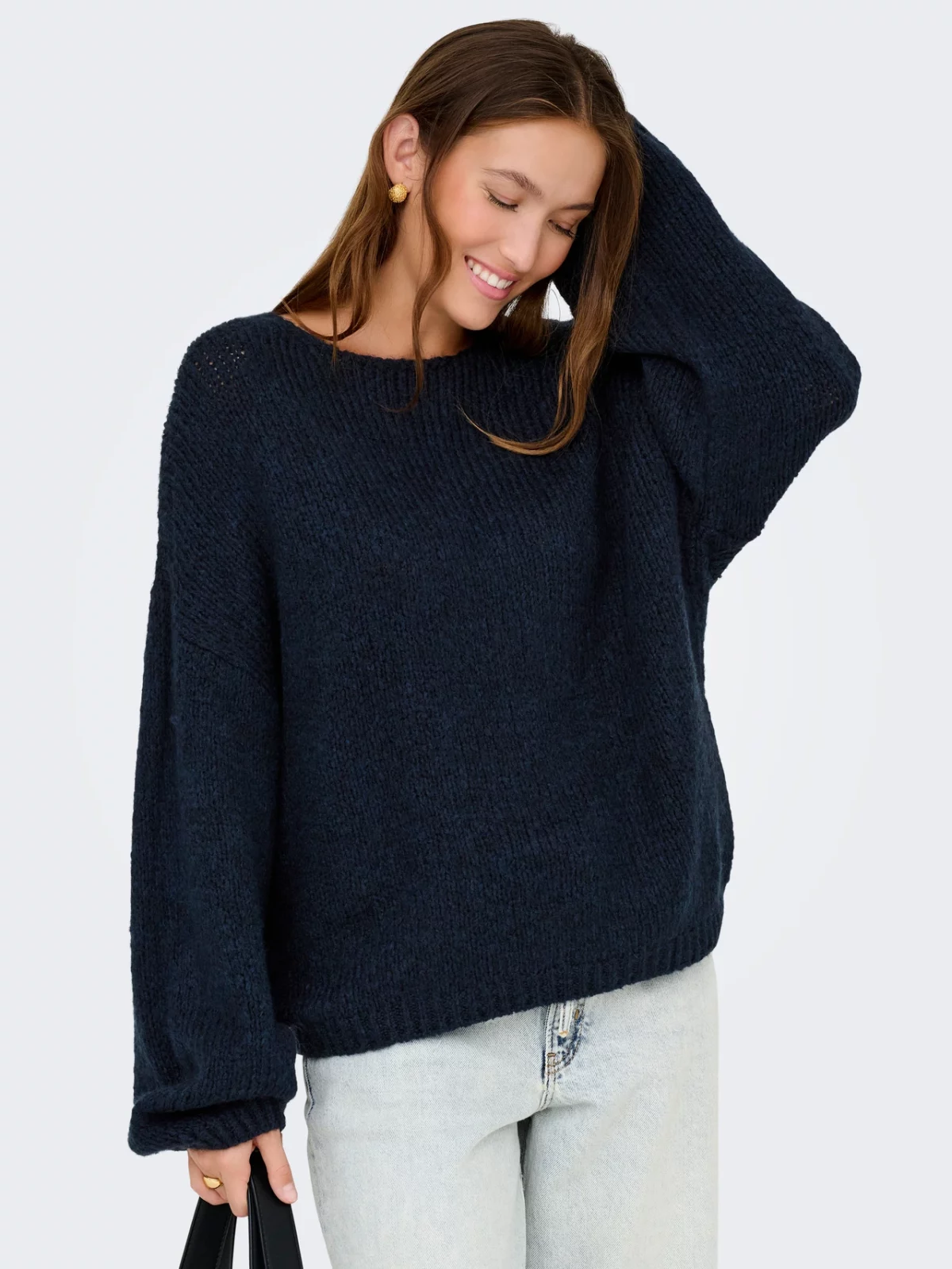 JDYDINEA L/S REVERSIBLE PULLOVER Total Eclipse - Bild 5