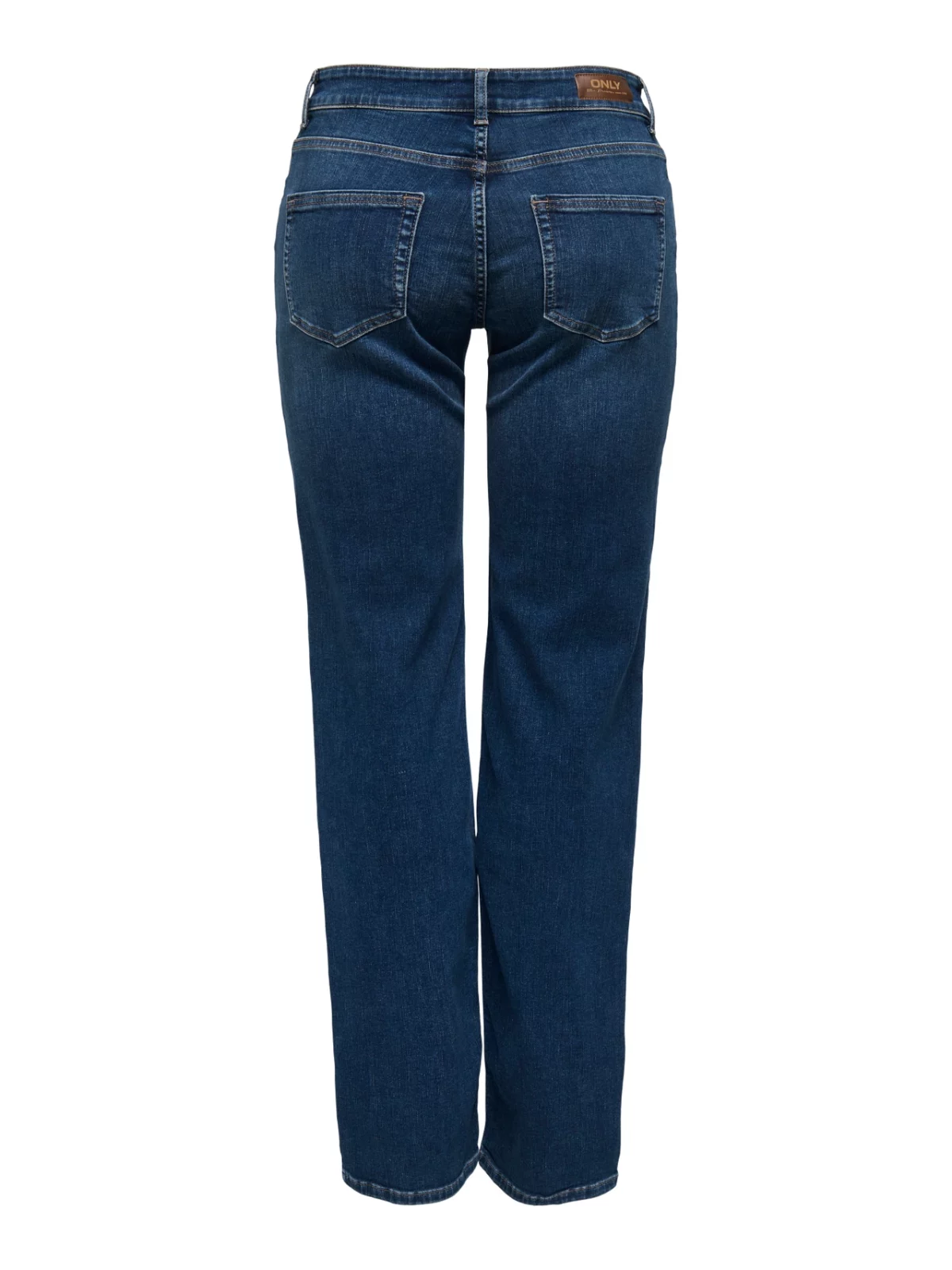 ONLBLUSH MID STRAIGHT Dark Blue Denim - Bild 2