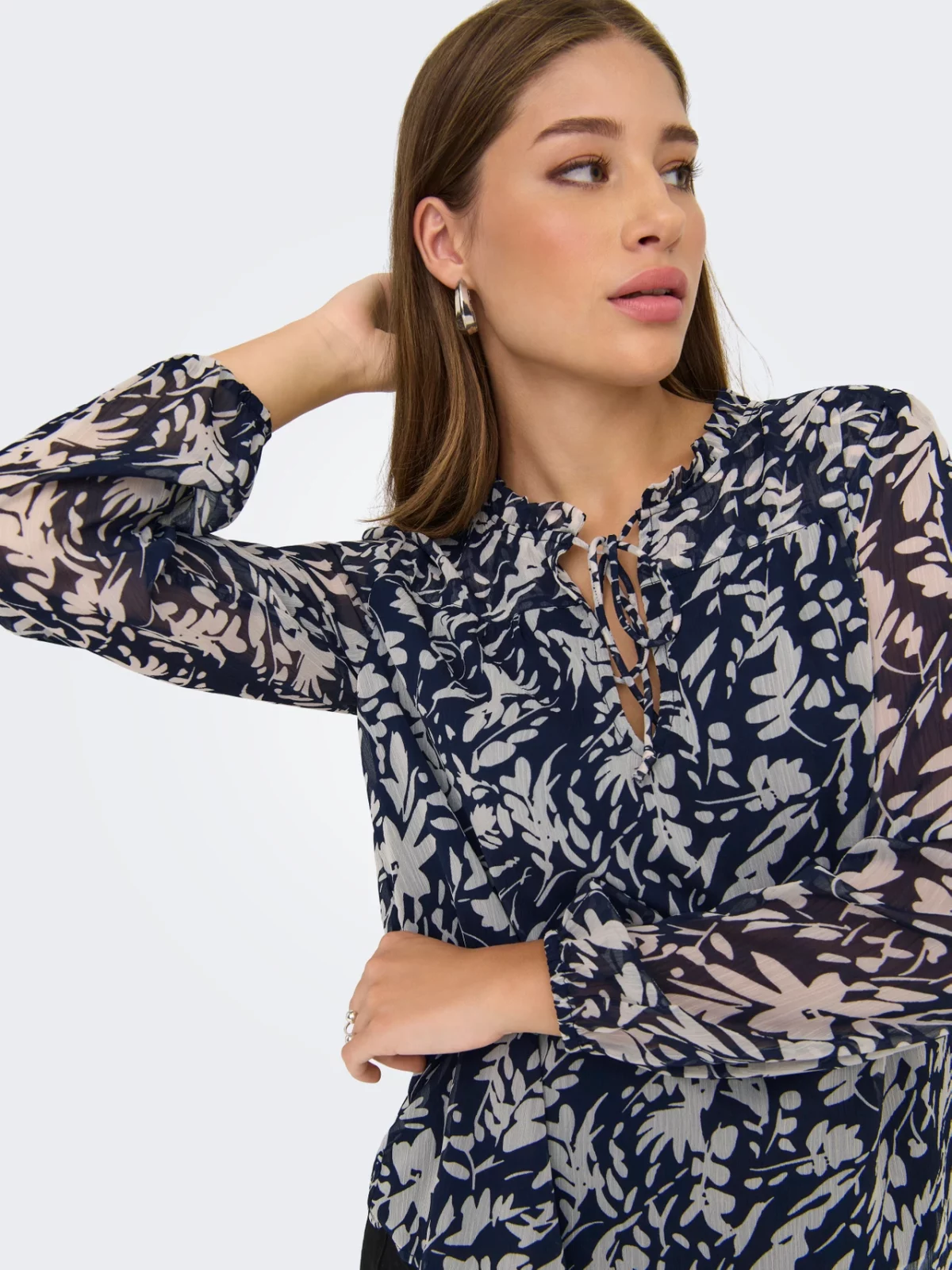 ONLDITSY L/S BLOUSE Hema Flower - Bild 4