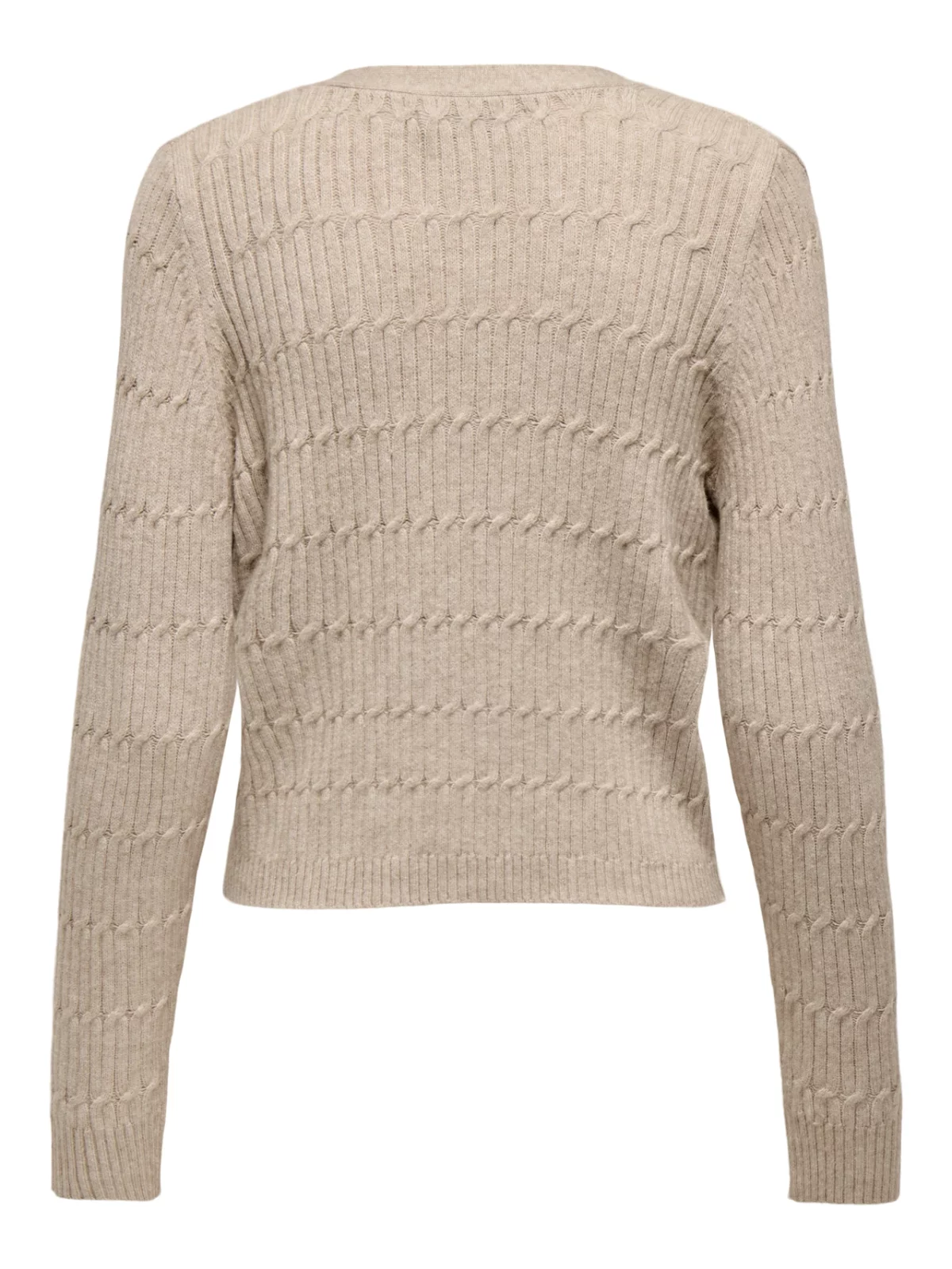 ONLKATIA LIFE LS VNECK CARDIGAN Mocha Meringue - Bild 2