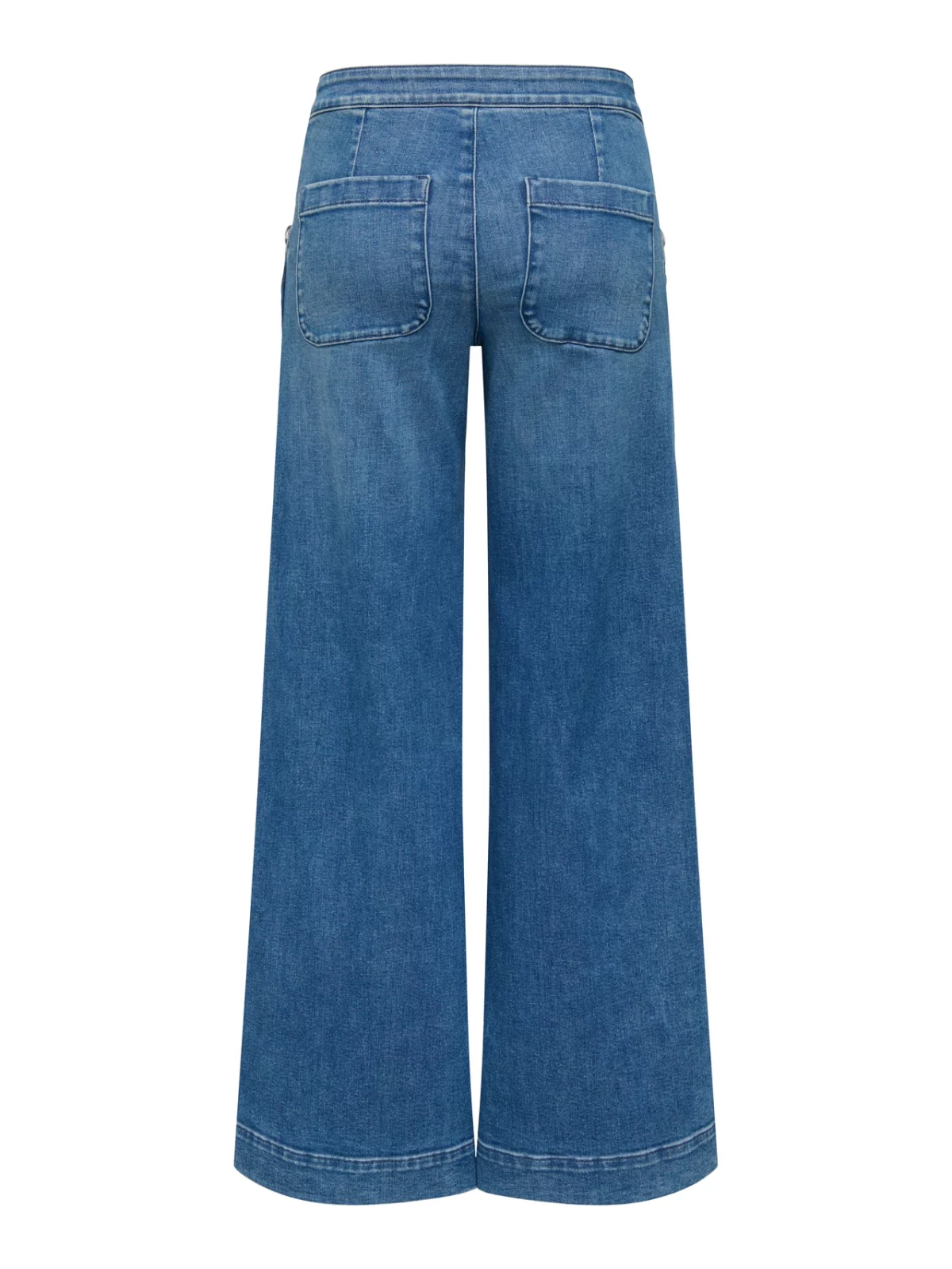 ONLMADISON BUTTON WIDE Medium Blue Denim - Bild 2