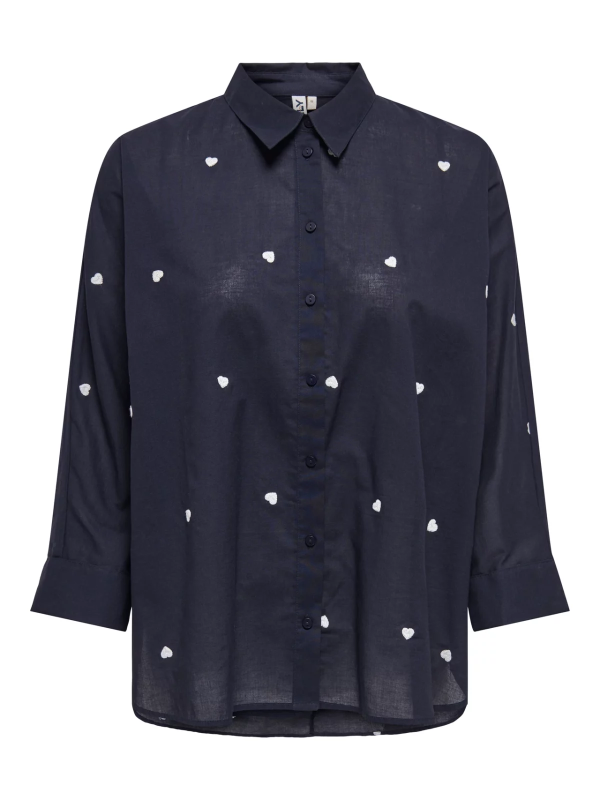 ONLNEW LINA GRACE LS EMB SHIRT Night Sky