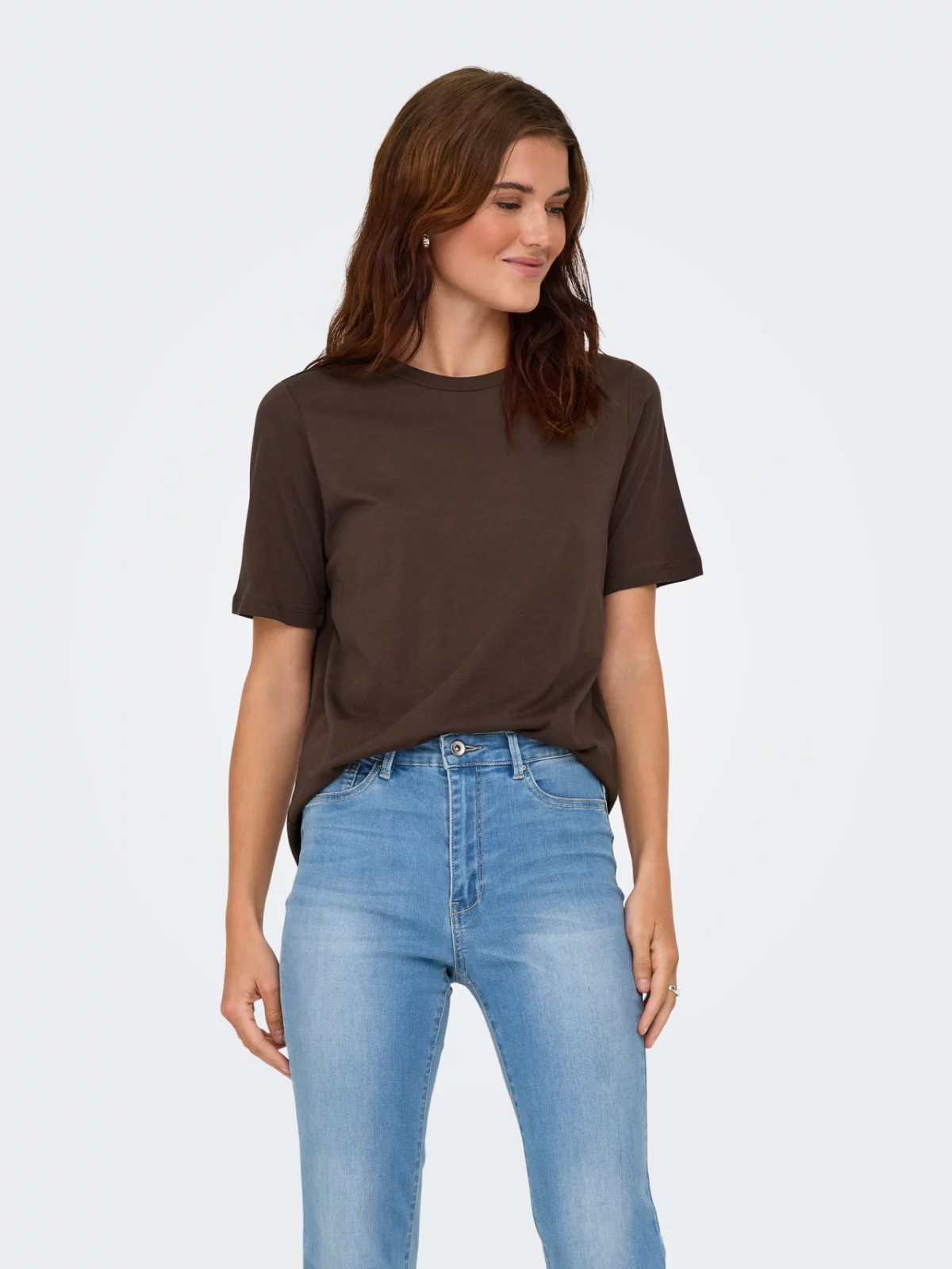ONLONLY S/S TEE Seal Brown - Bild 3