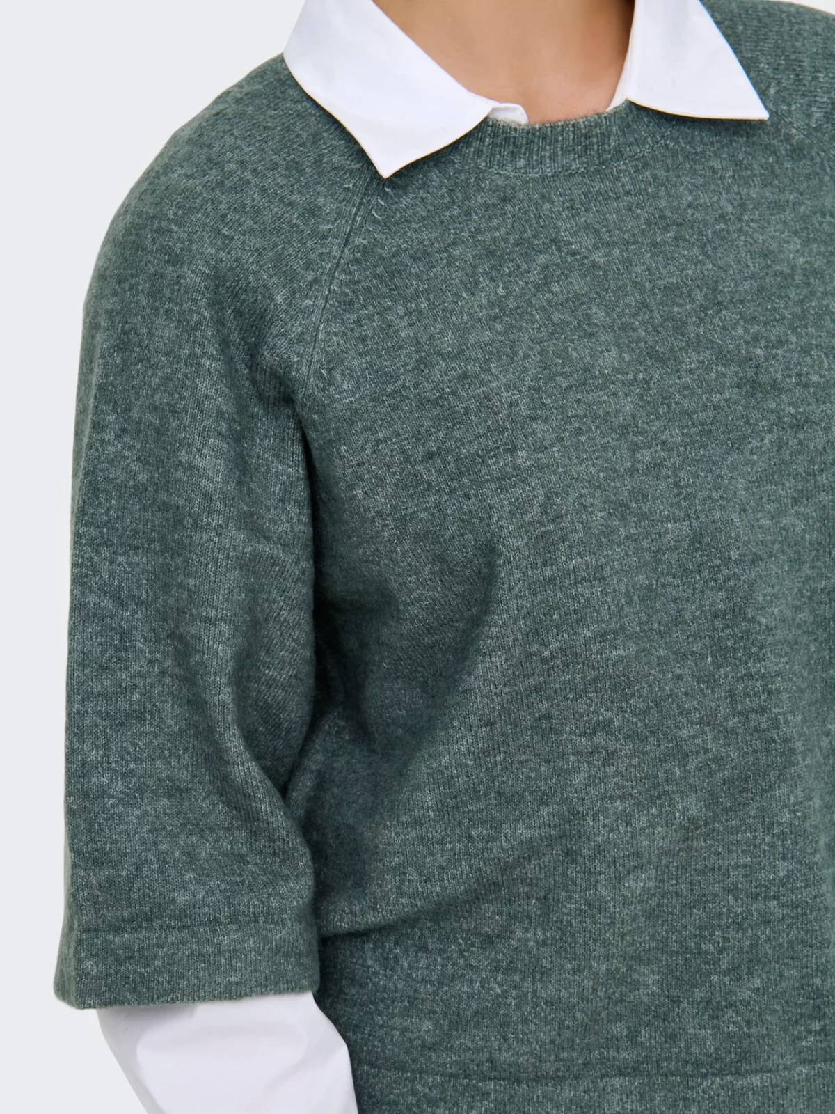 ONLSIMONI 3/4 PULLOVER Balsam Green - Bild 6