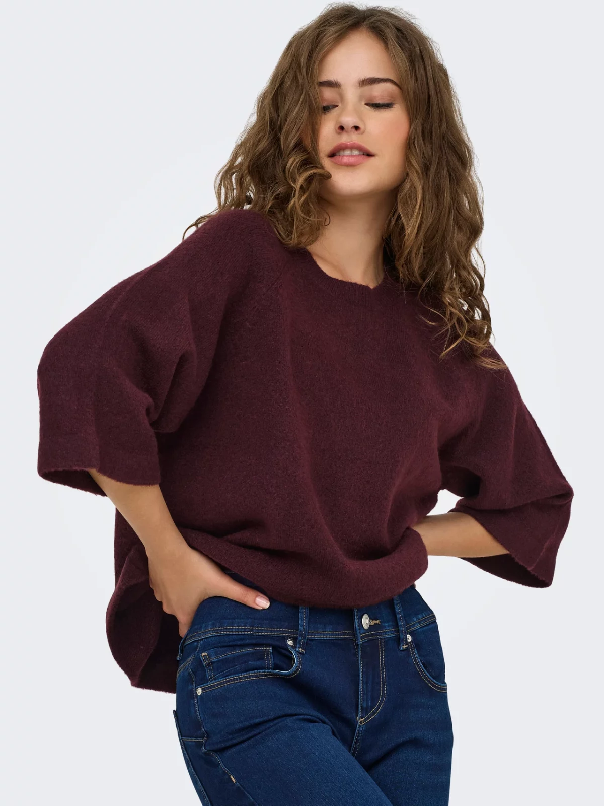 ONLSIMONI 3/4 PULLOVER Port Royal - Bild 4