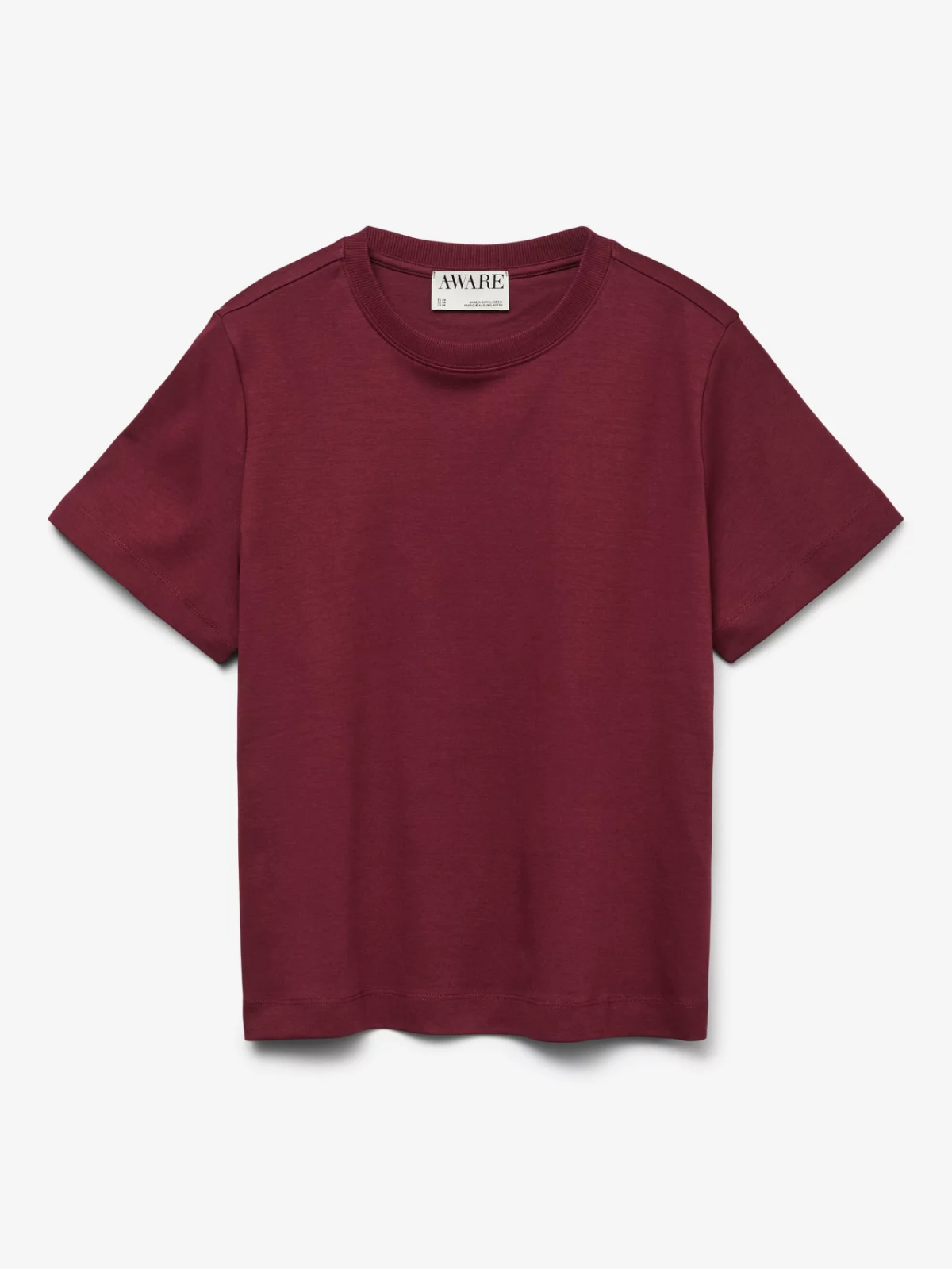 AWNAIMA SS O-NECK T-SHIRT Zinfandel
