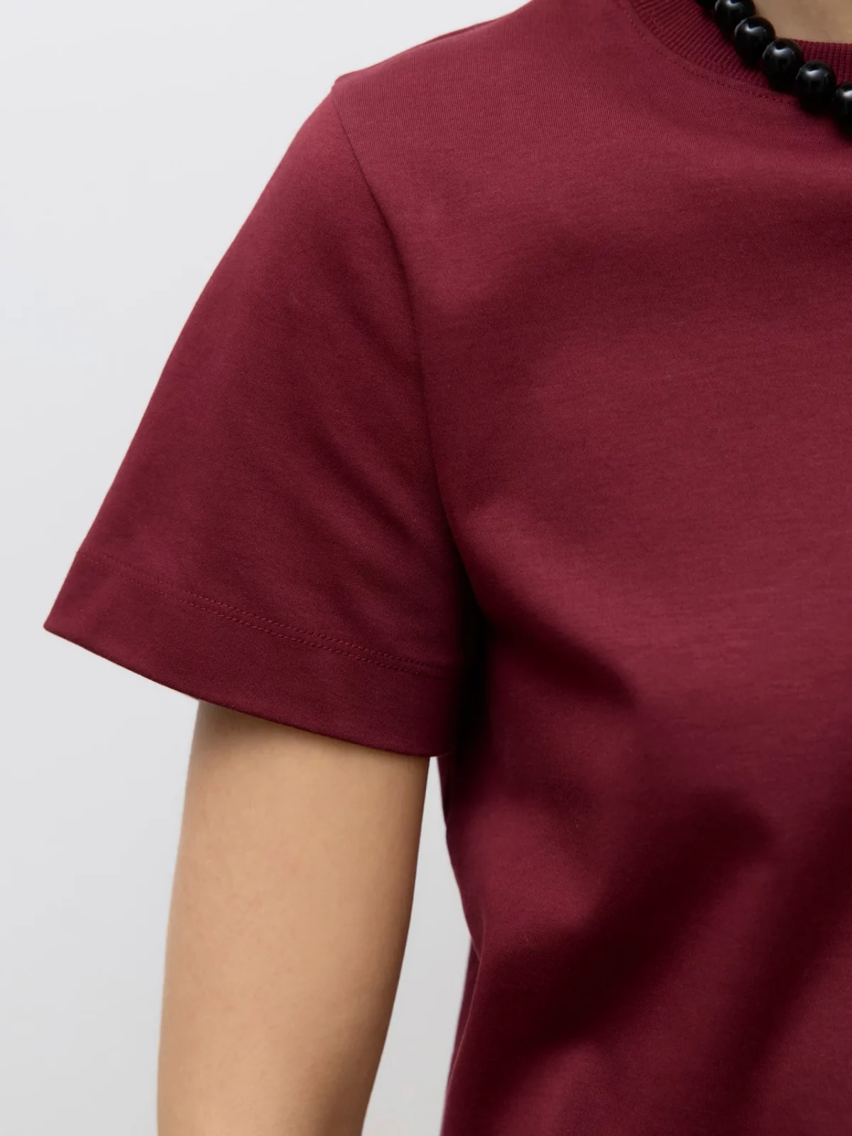 AWNAIMA SS O-NECK T-SHIRT Zinfandel - Bild 4