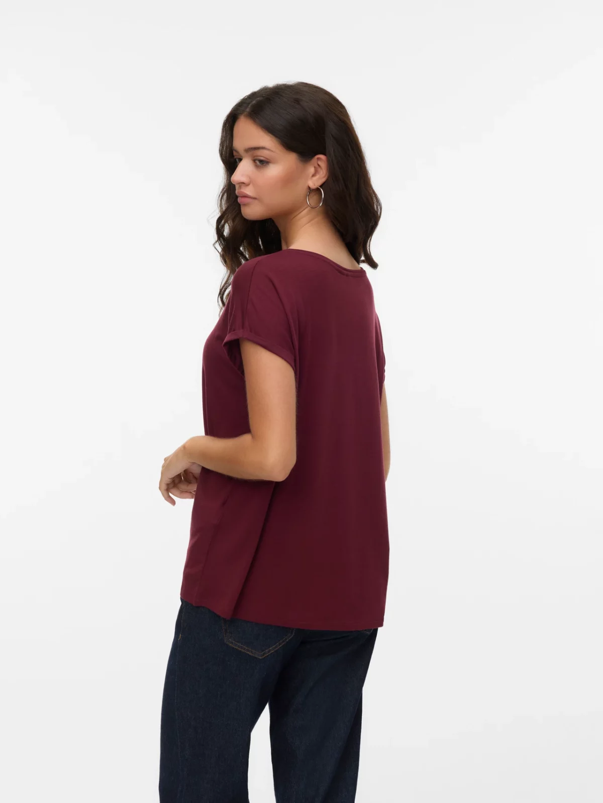 VMAVA PLAIN SS TOP Tawny Port - Bild 4
