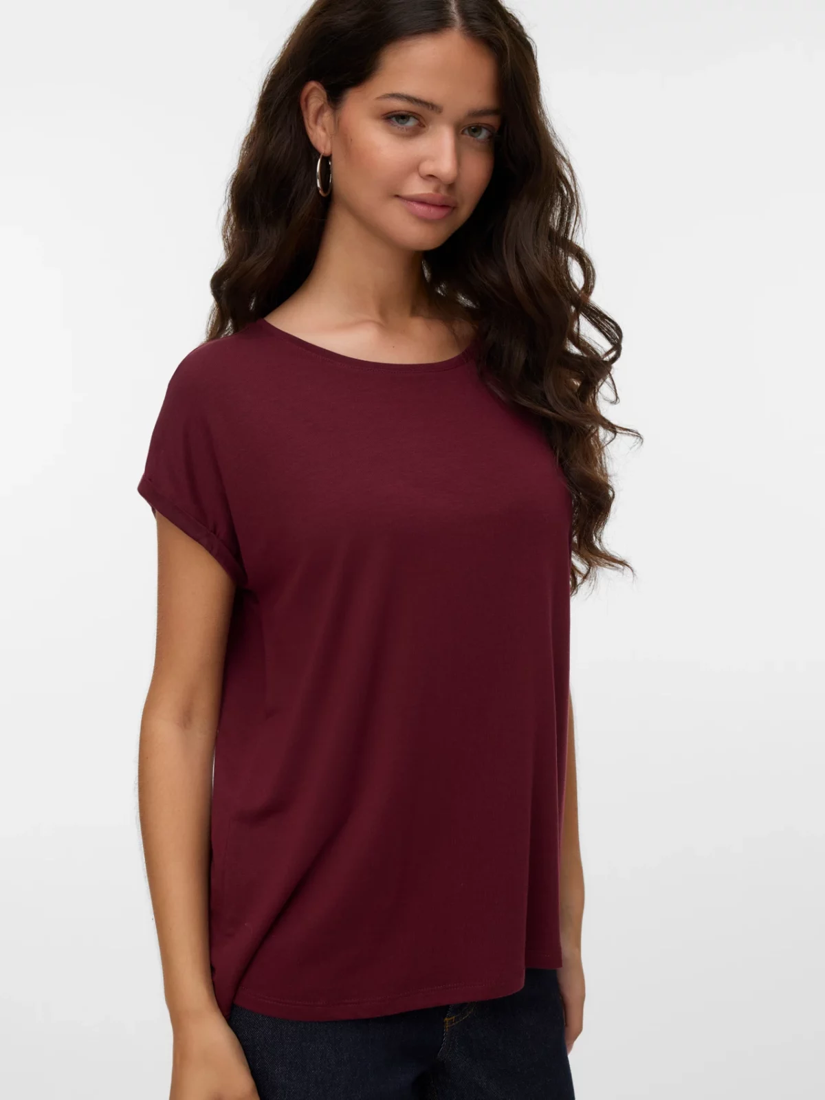 VMAVA PLAIN SS TOP Tawny Port - Bild 3