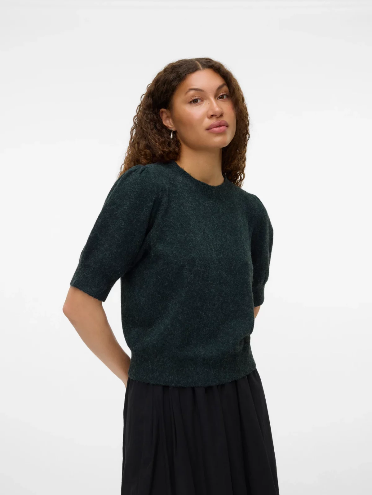 VMDOFFY 2/4 O-NECK PULLOVER Pine Grove - Bild 3