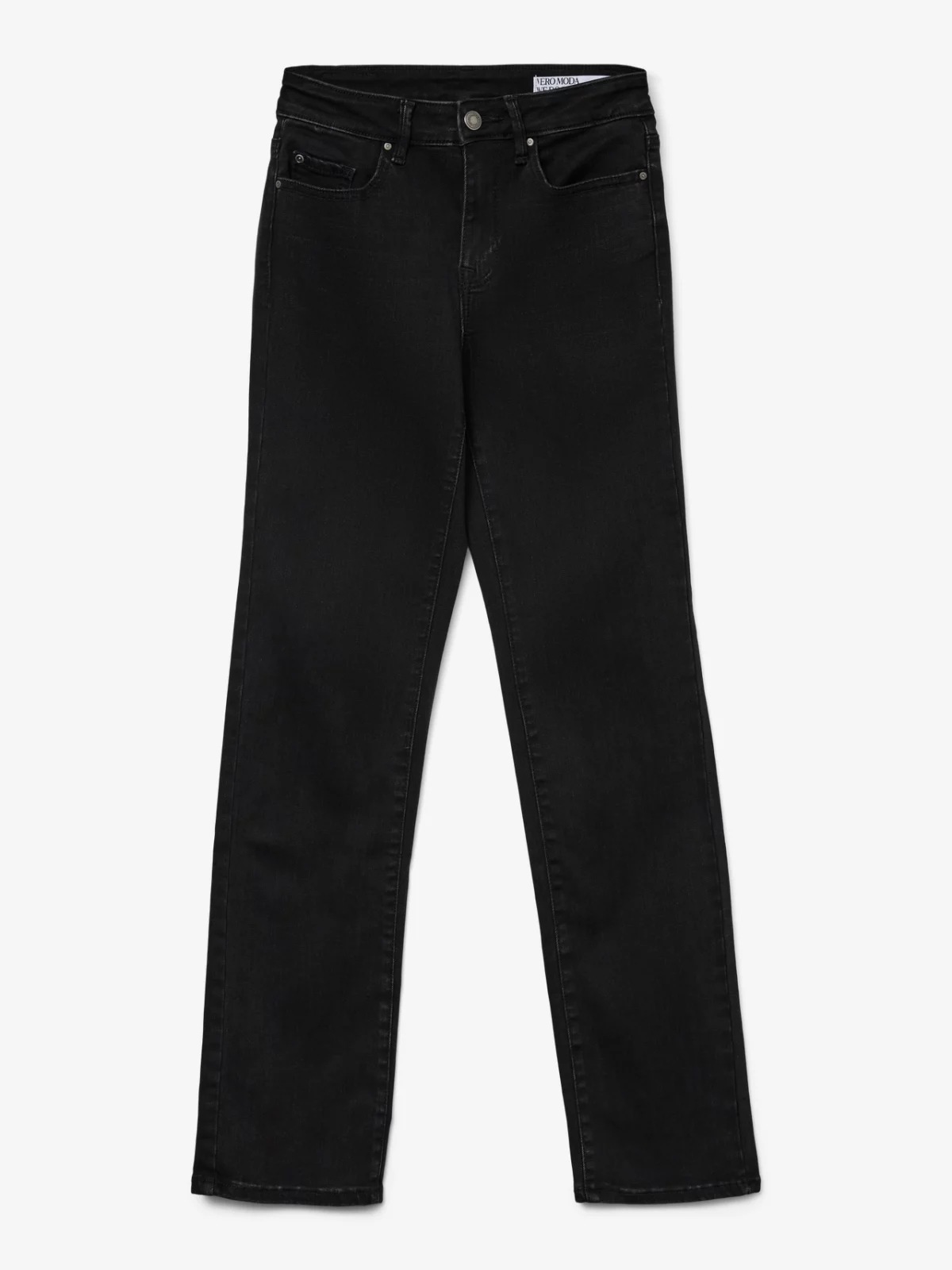 VMFLASH MR STRAIGHT JEANS Black