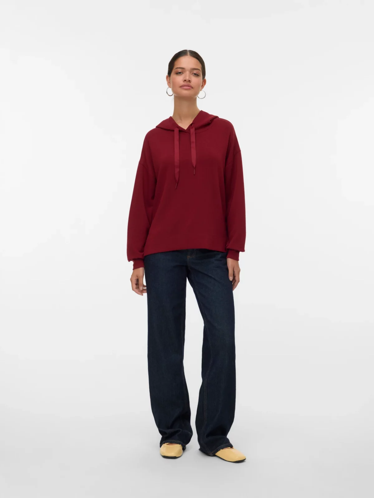 VMHALI LS HOODIE Syrah - Bild 2