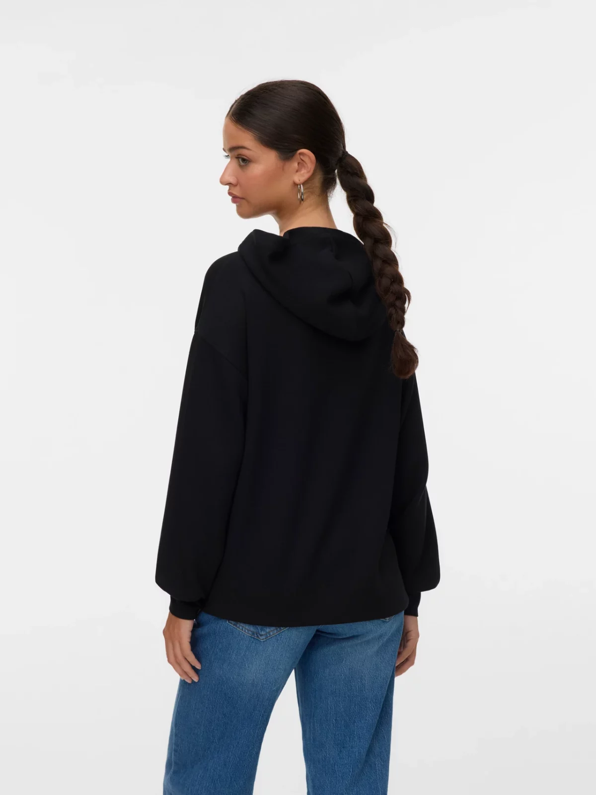 VMHALI LS HOODIE Black - Bild 4