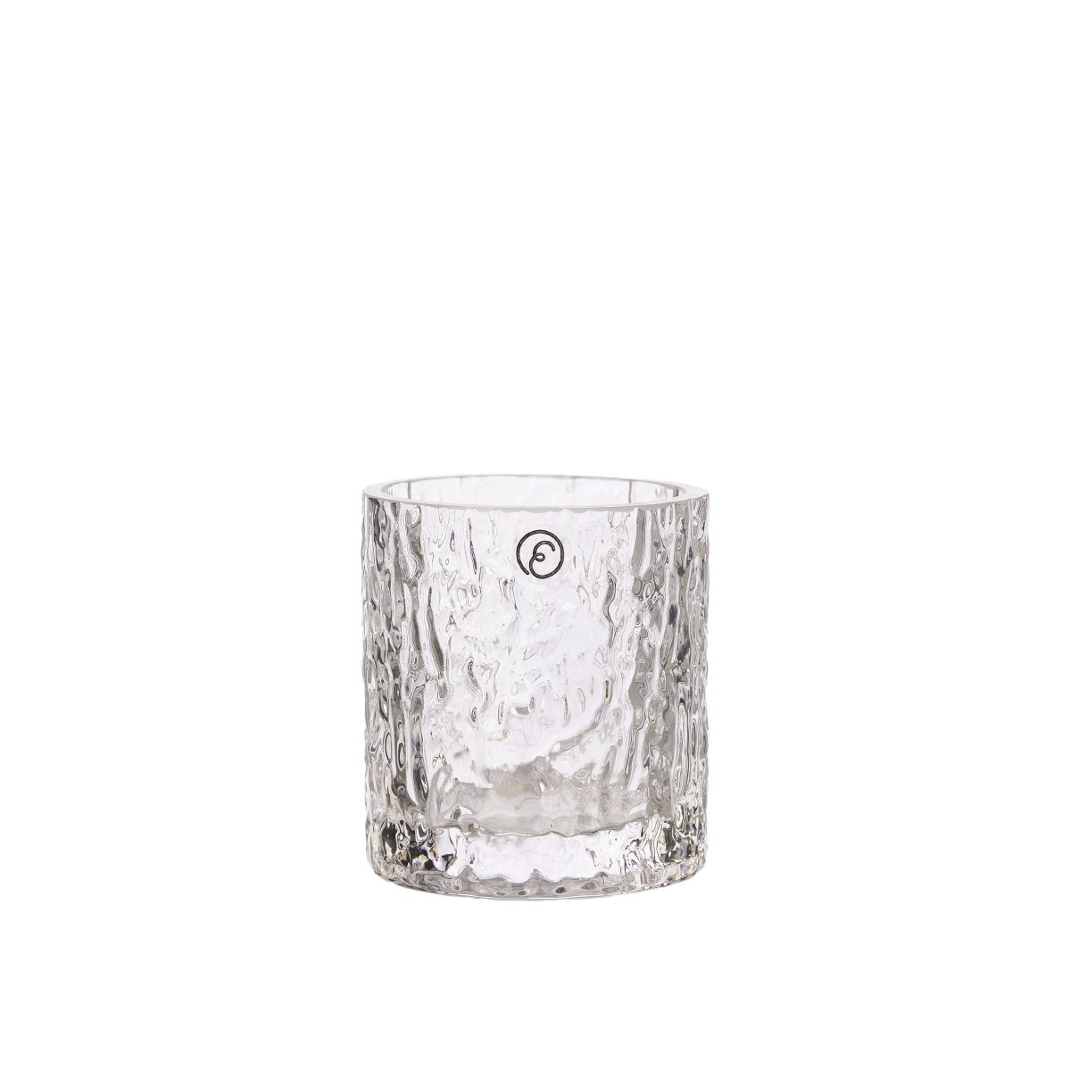 Ernst Ljuslykta/Vas 6,5cm Mönstrat Glas