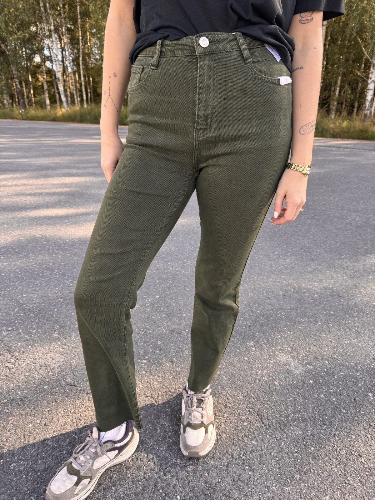 COSY HOUSE JEANS FLARED Khaki