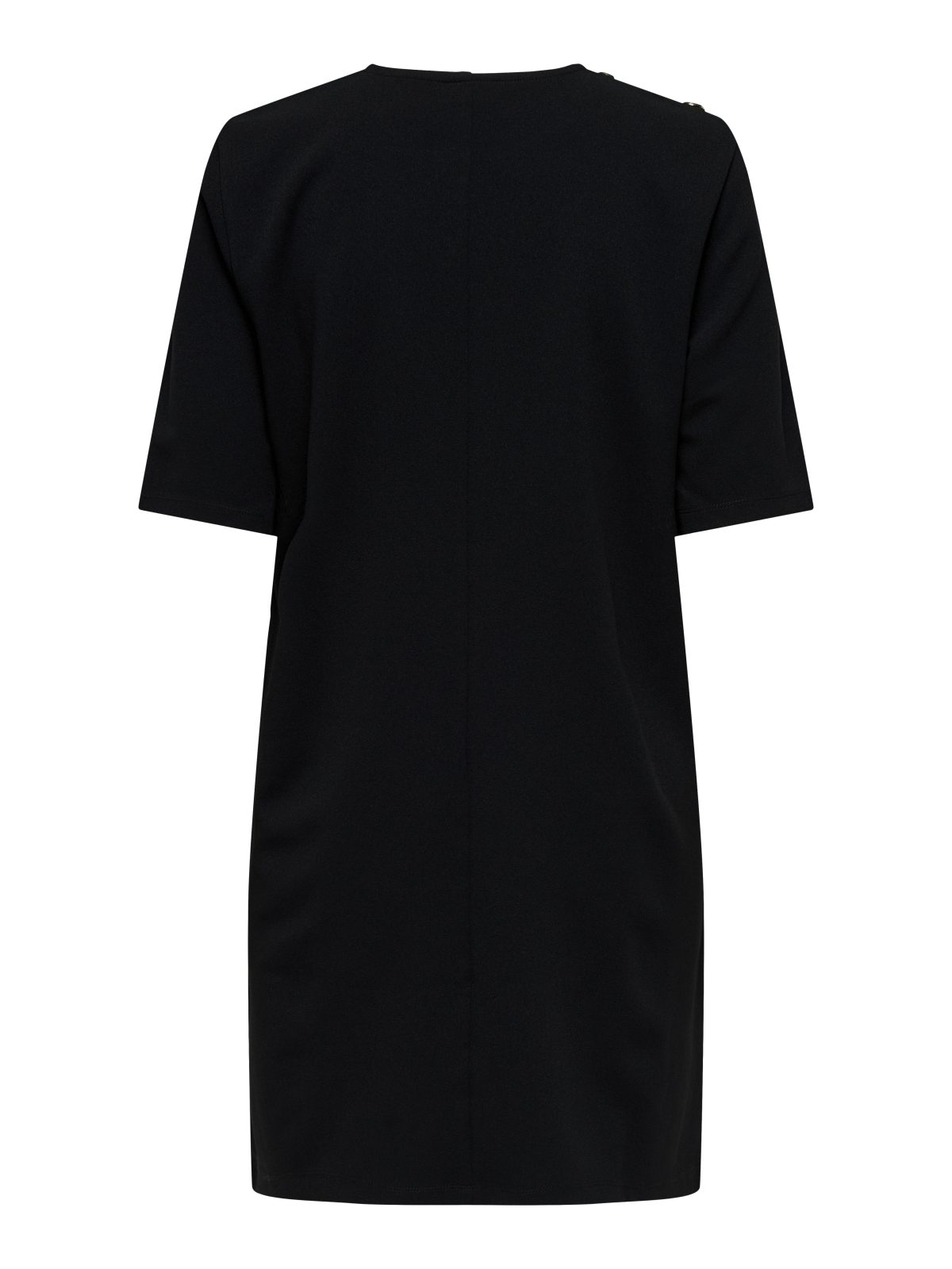 JDYGEGGO LIFE S/S BUTTON DRESS Black - Bild 2