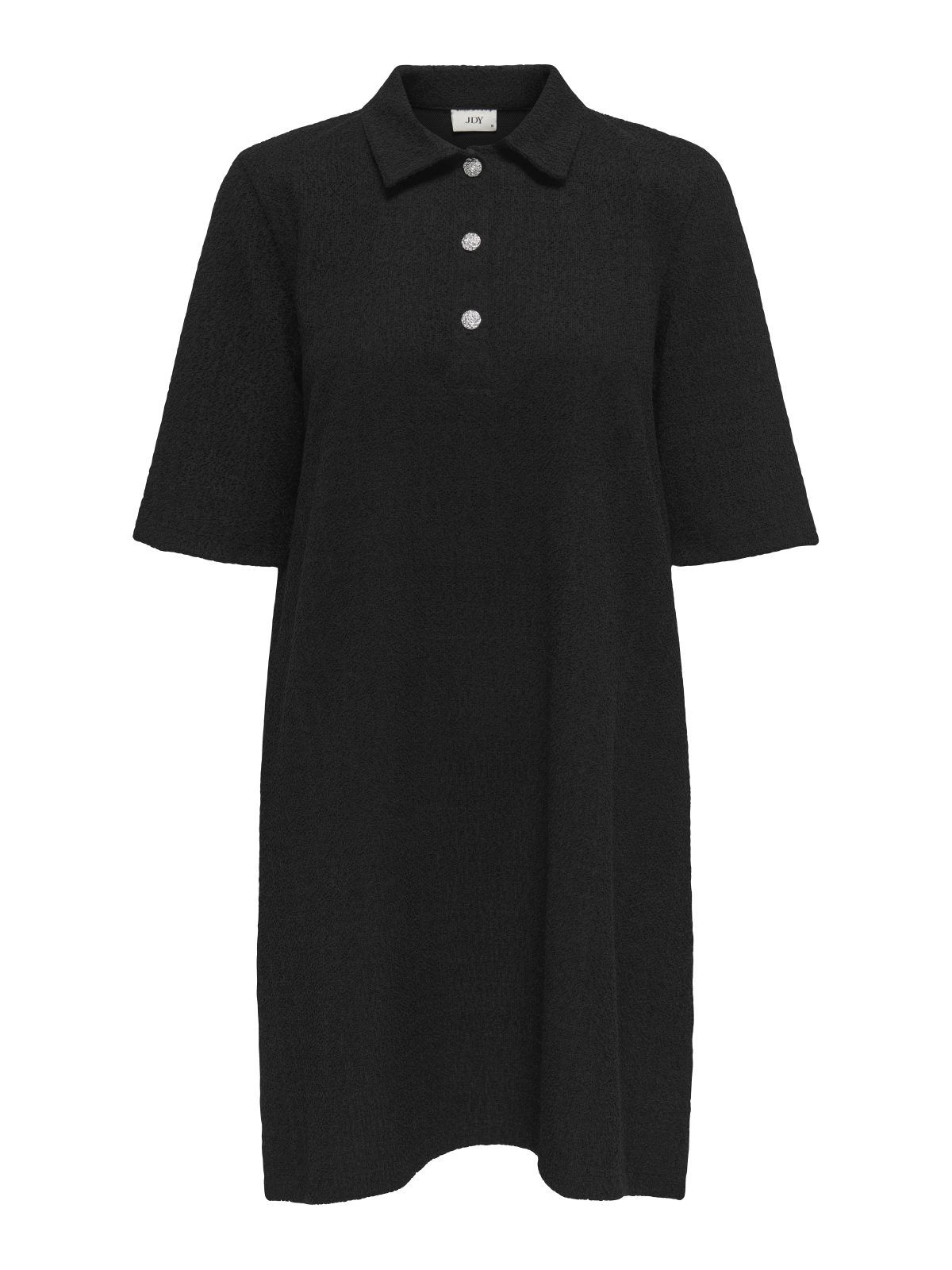 JDYDORIT LIFE 2/4 COLLAR DRESS Black