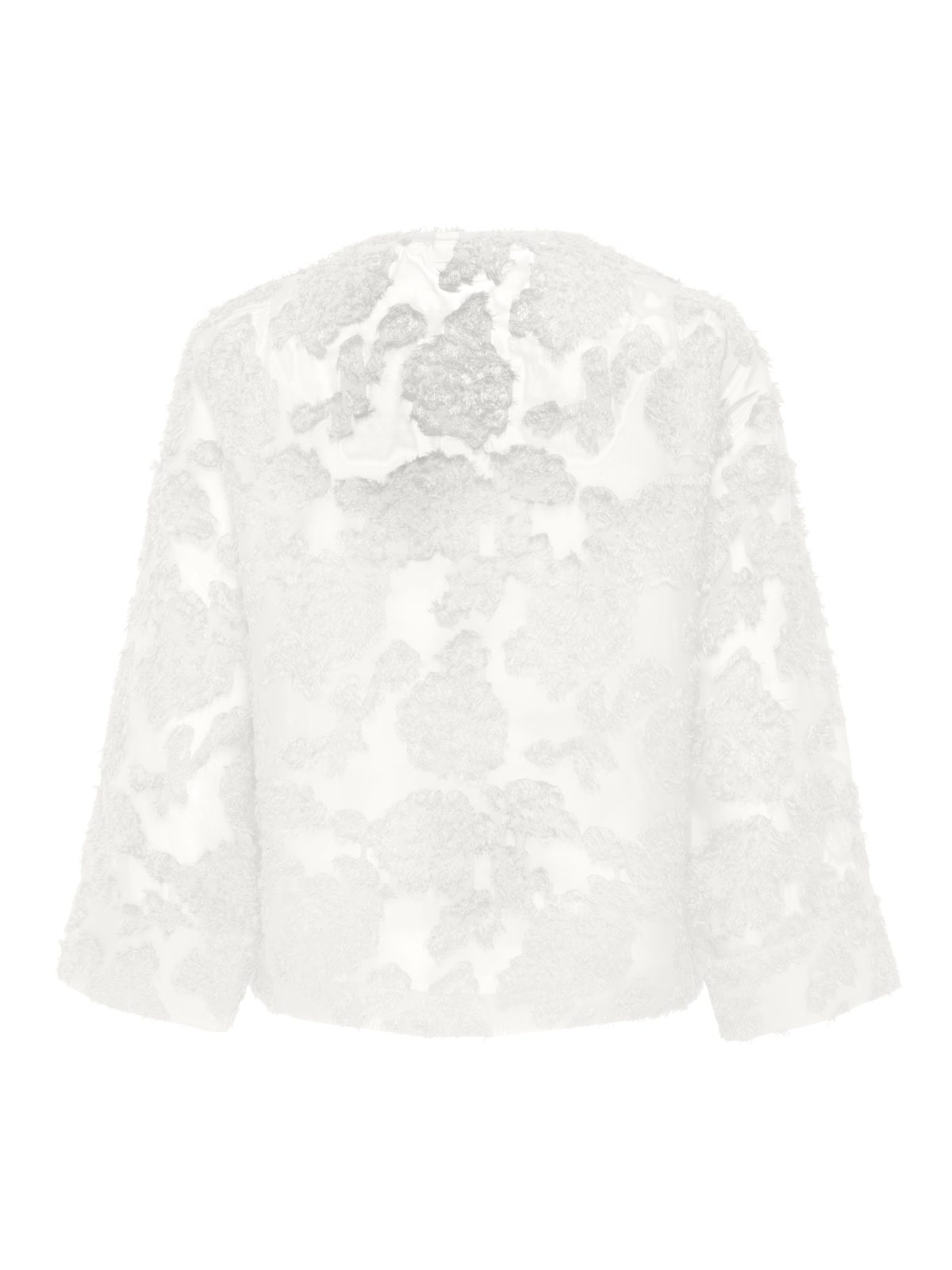 JDYMAIA 7/8 HALF PLACKET TOP Cloud Dancer - Bild 2