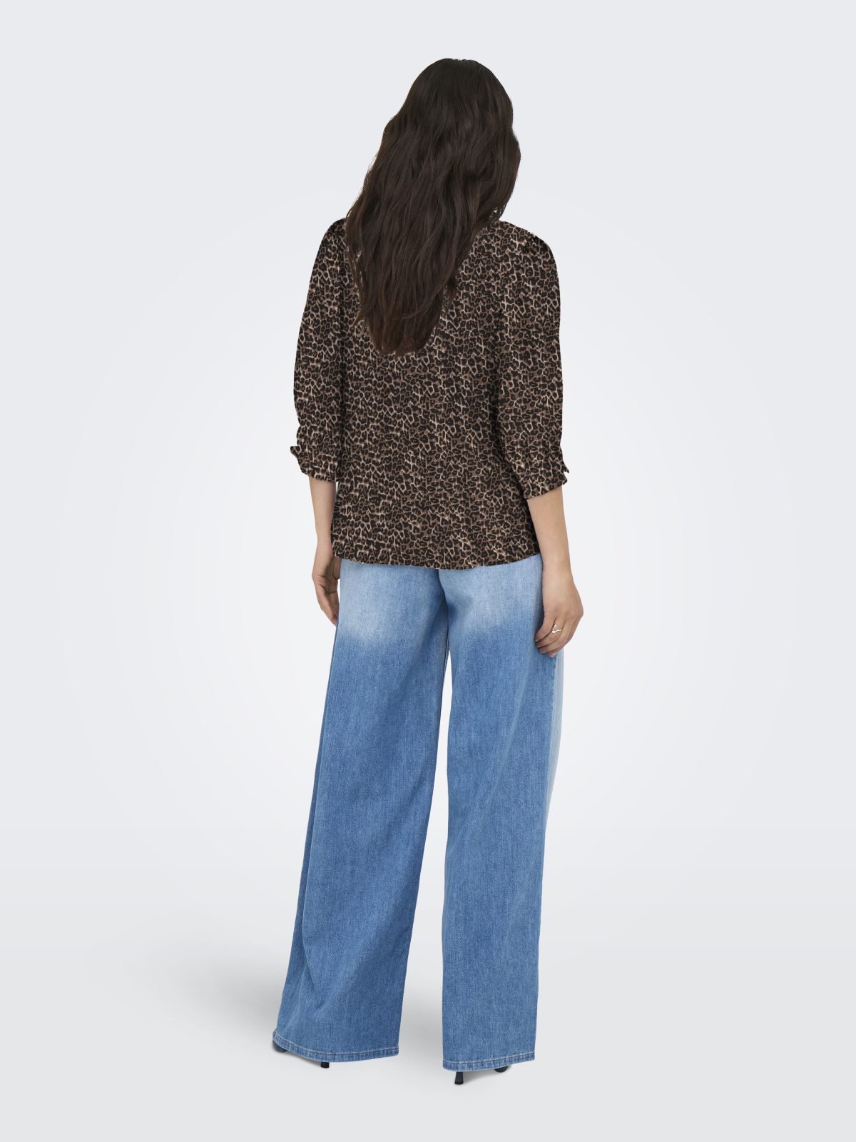 ONLRAYA 3/4 SHIRT Silver Mink - Bild 4