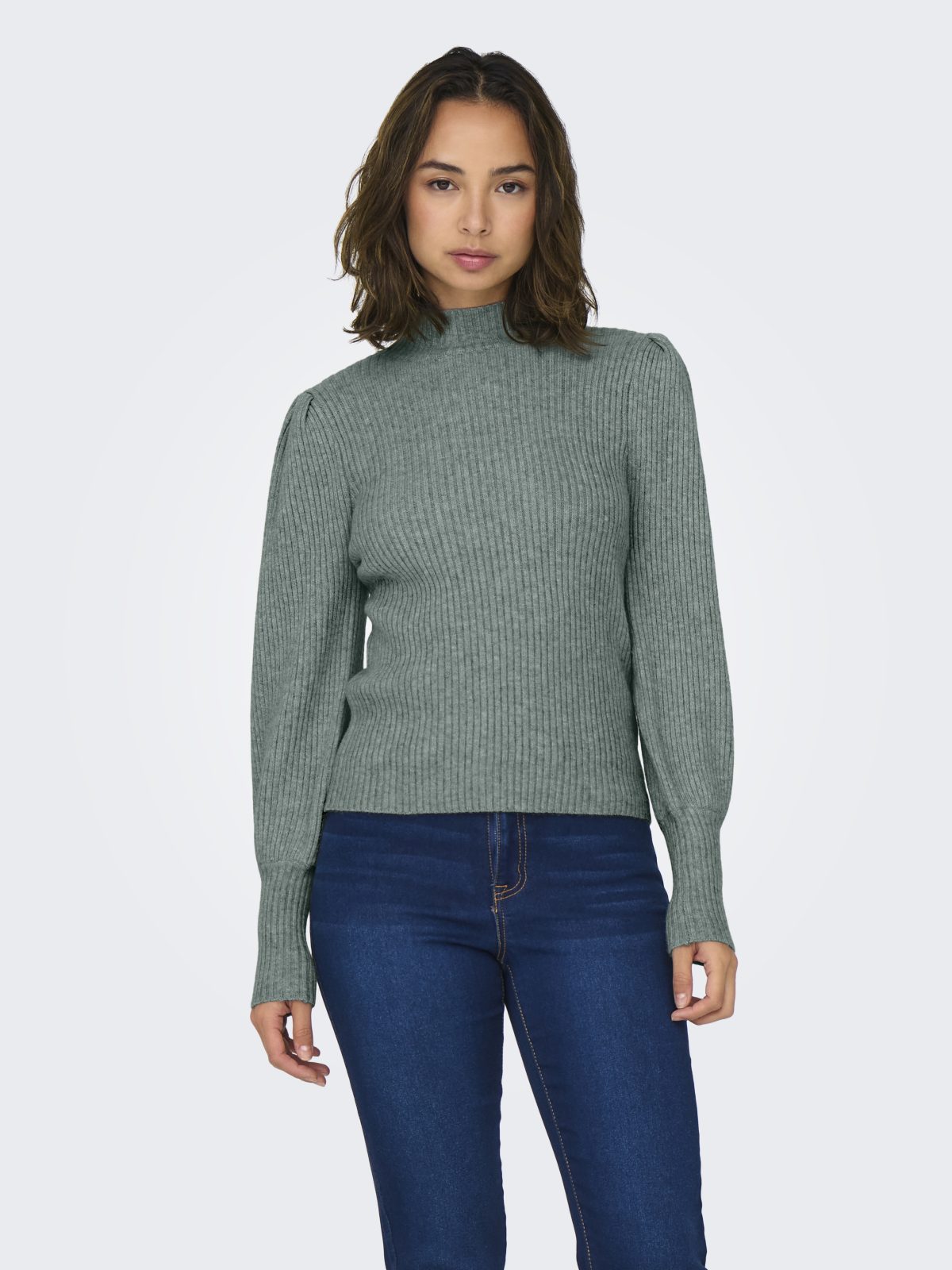 ONLKATIA HIGHNECK PULLOVER Pineneedle - Bild 3