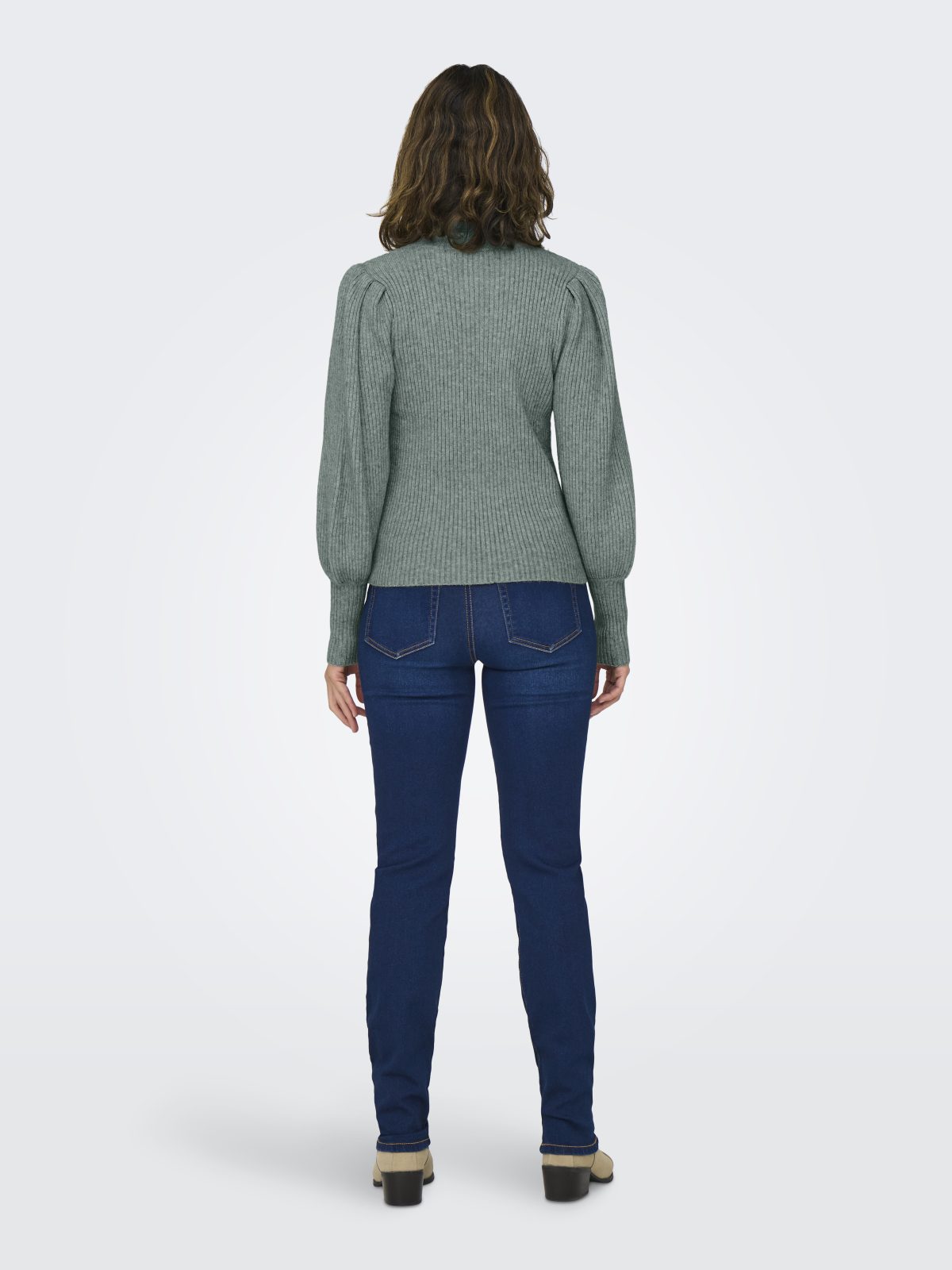 ONLKATIA HIGHNECK PULLOVER Pineneedle - Bild 4