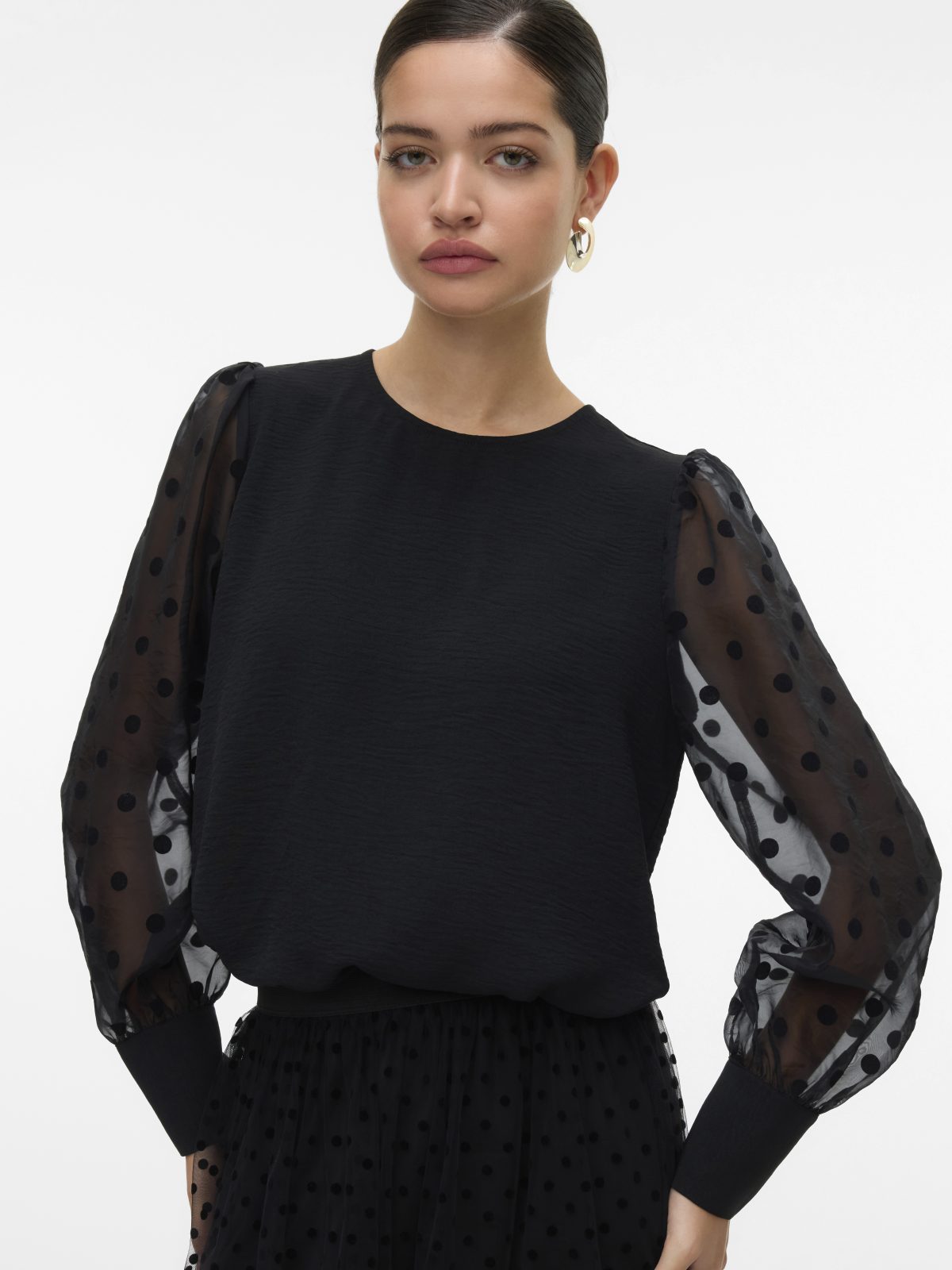 VMALVA DETAIL LS TOP Black - Bild 3