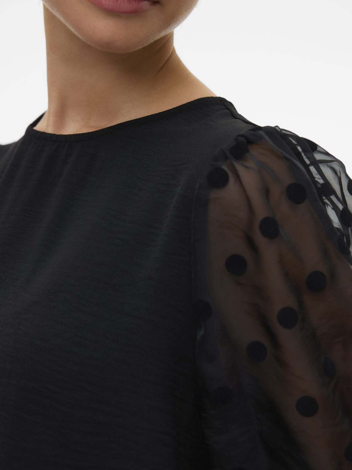 VMALVA DETAIL LS TOP Black - Bild 5