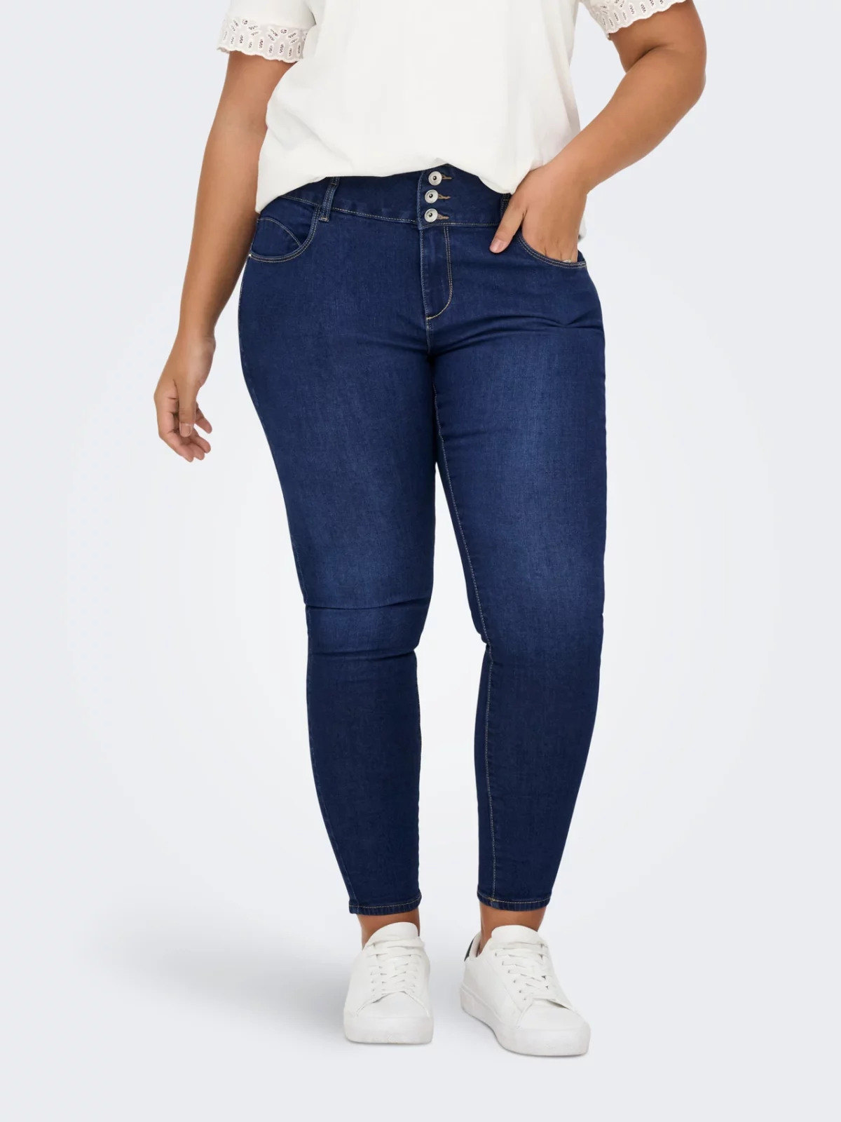 CARANNA SKINNY ANK DNM Medium Blue Denim - Bild 4