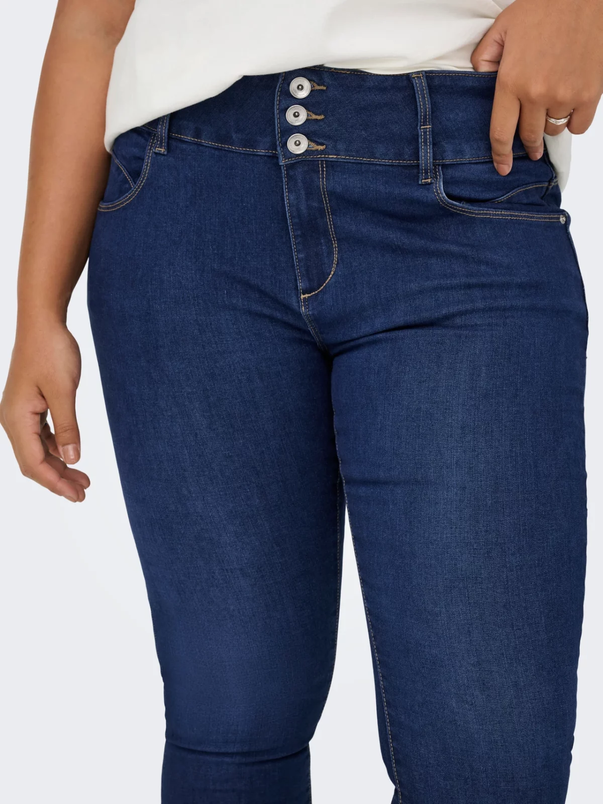 CARANNA SKINNY ANK DNM Medium Blue Denim - Bild 5