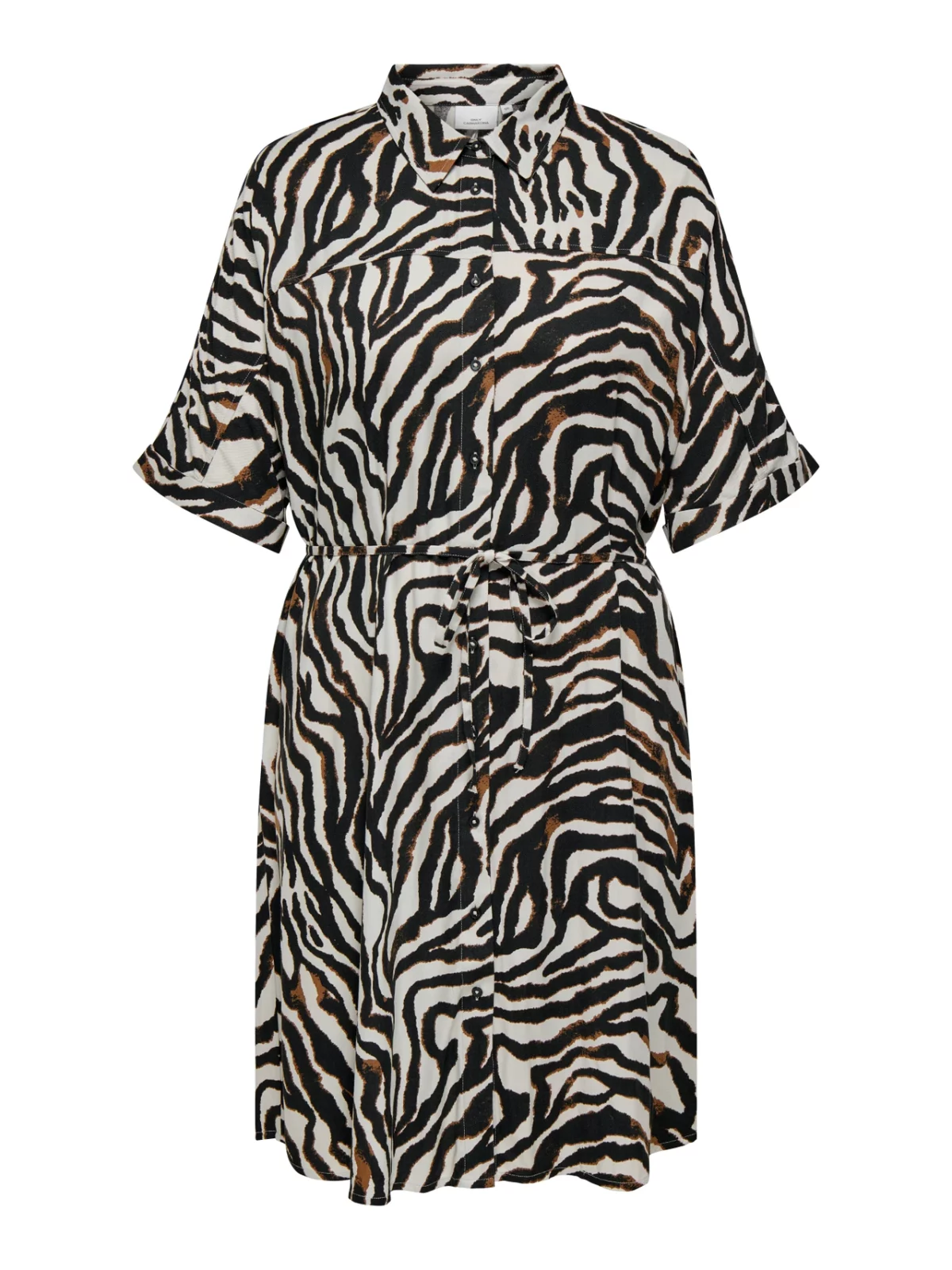 CARBERTE LIFE 2/4 BLK SHIRT DRESS