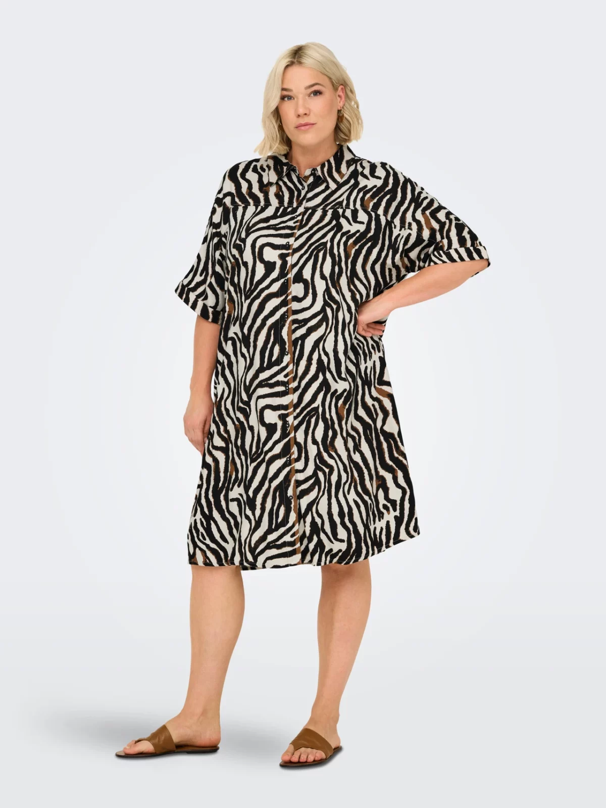 CARBERTE LIFE 2/4 BLK SHIRT DRESS - Bild 4