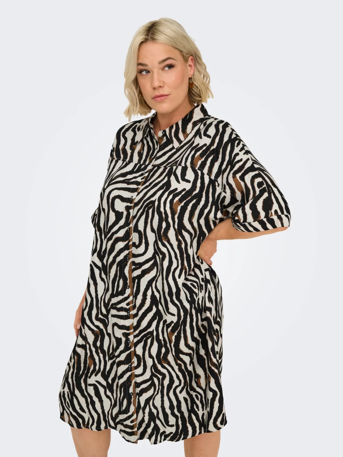 CARBERTE LIFE 2/4 BLK SHIRT DRESS - Bild 5