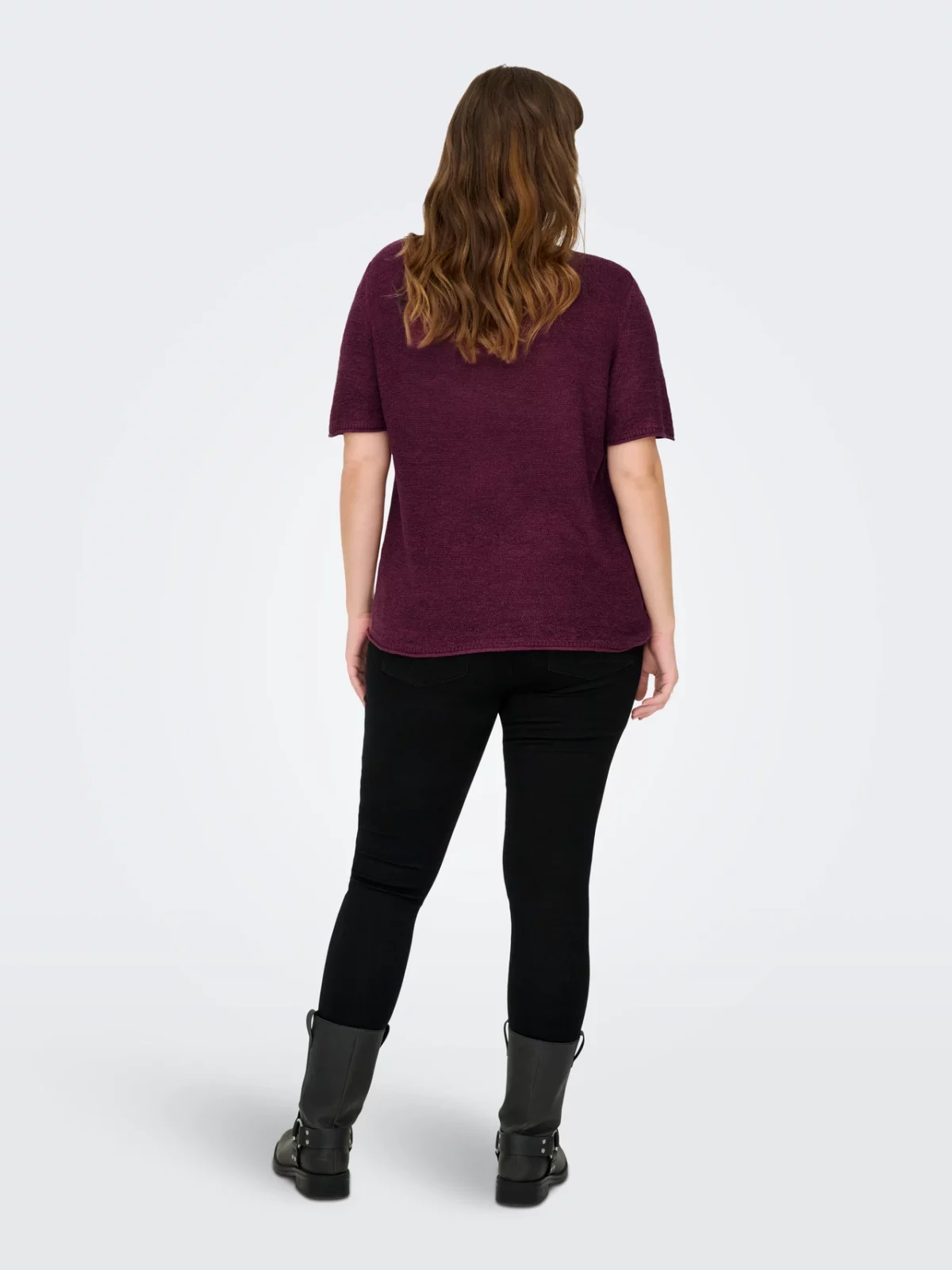 CARSUNNY S/S PULLOVER Mauve Wine - Bild 4
