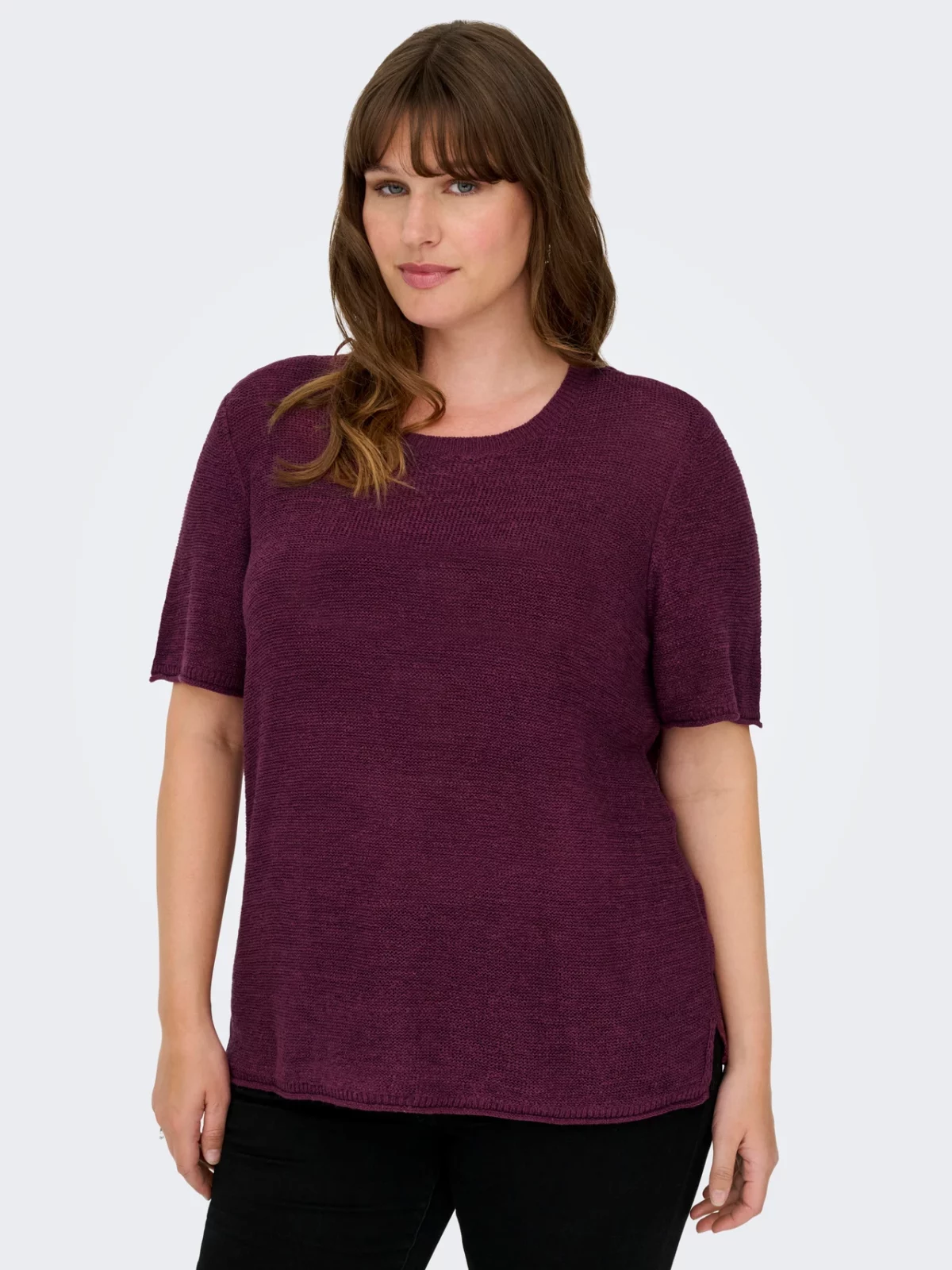 CARSUNNY S/S PULLOVER Mauve Wine - Bild 5